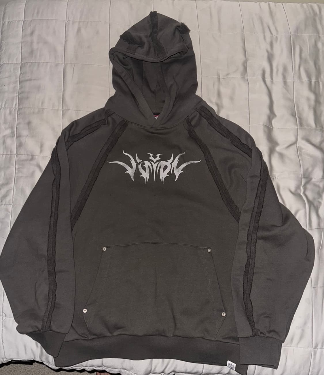 비전스트잇 웨어 후드티 VSW Tribal Hoodie Charcoal 상품이미지2