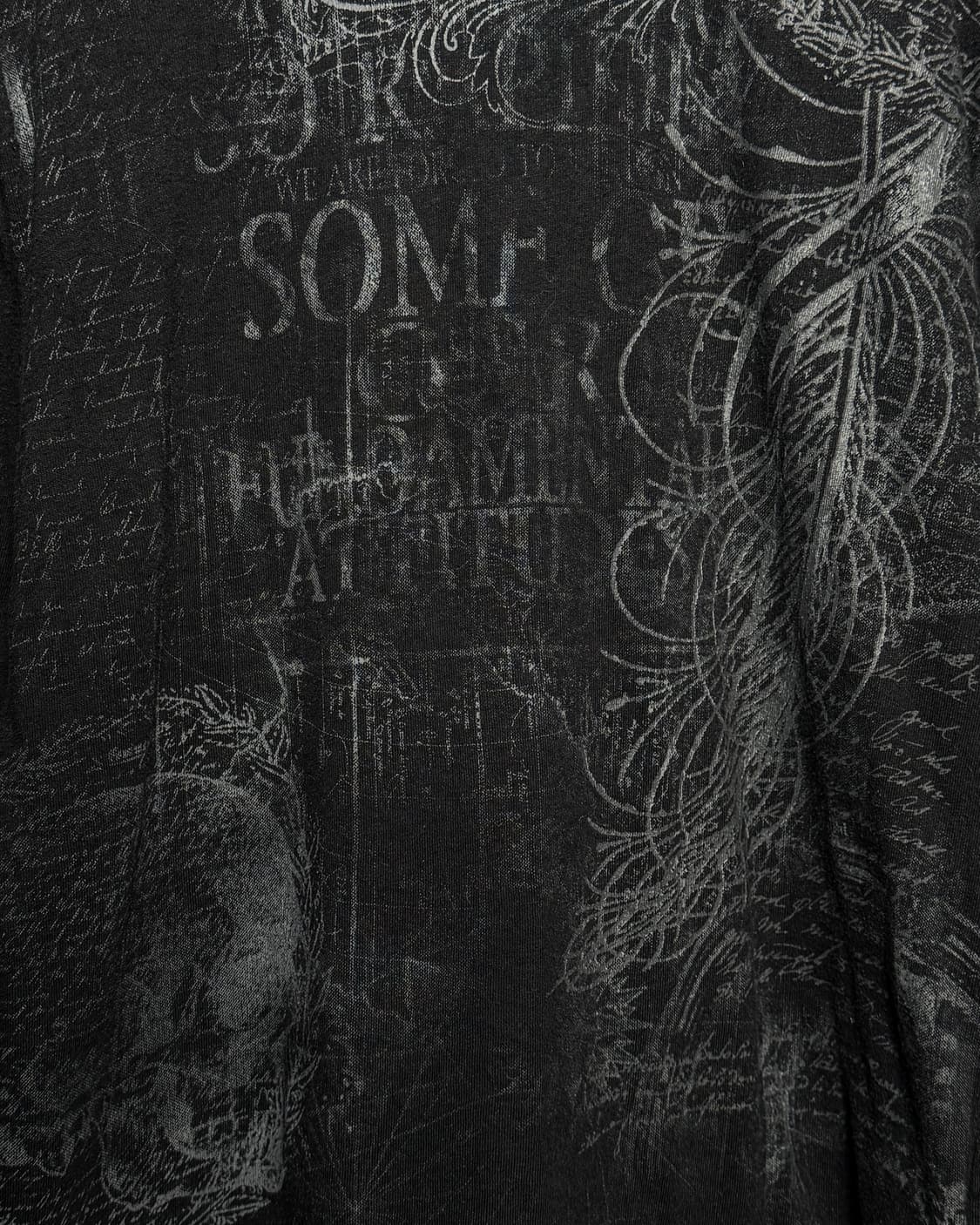 IN THE ATTIC – Graphic Layered Long Slee 상품이미지3