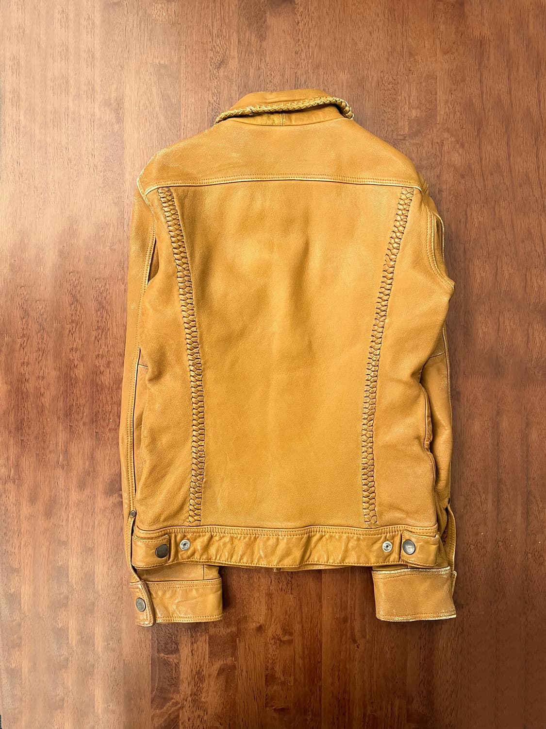 PHENOMENON 고트스킨 레더 자켓  상품이미지2