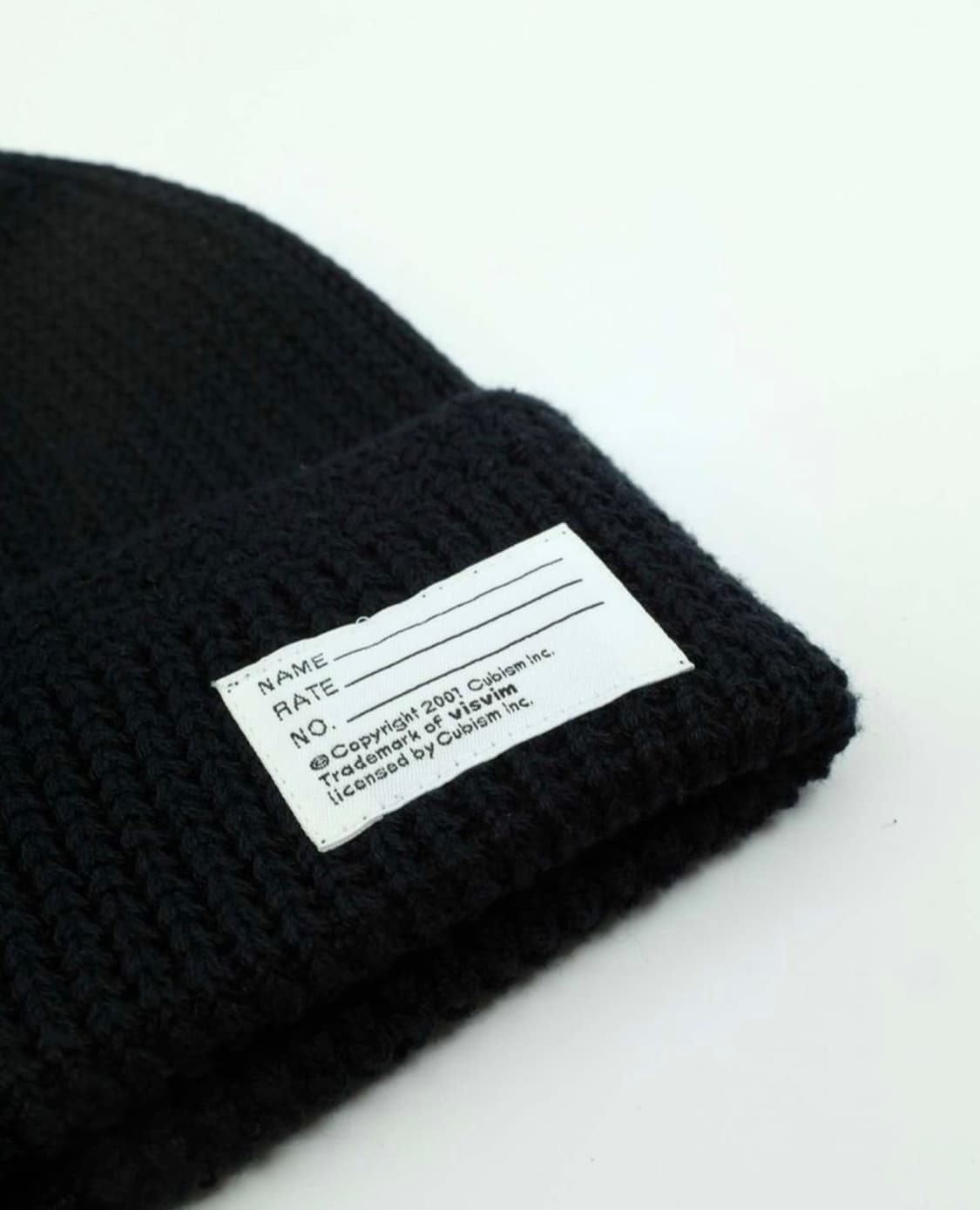 Visvim Knit Beanie black  상품이미지2