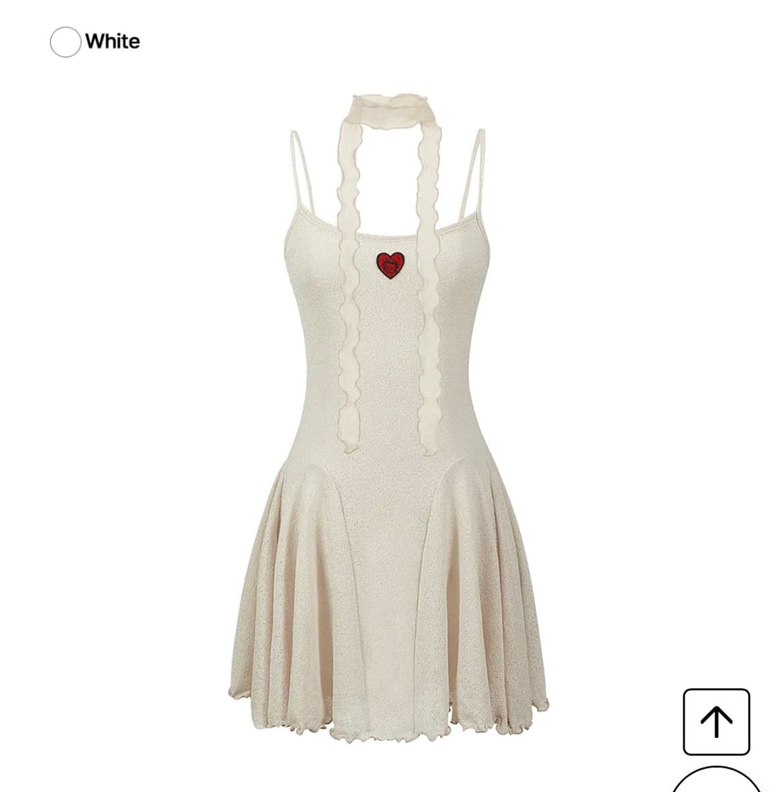 Betty boop tie flare mini dress 상품이미지6