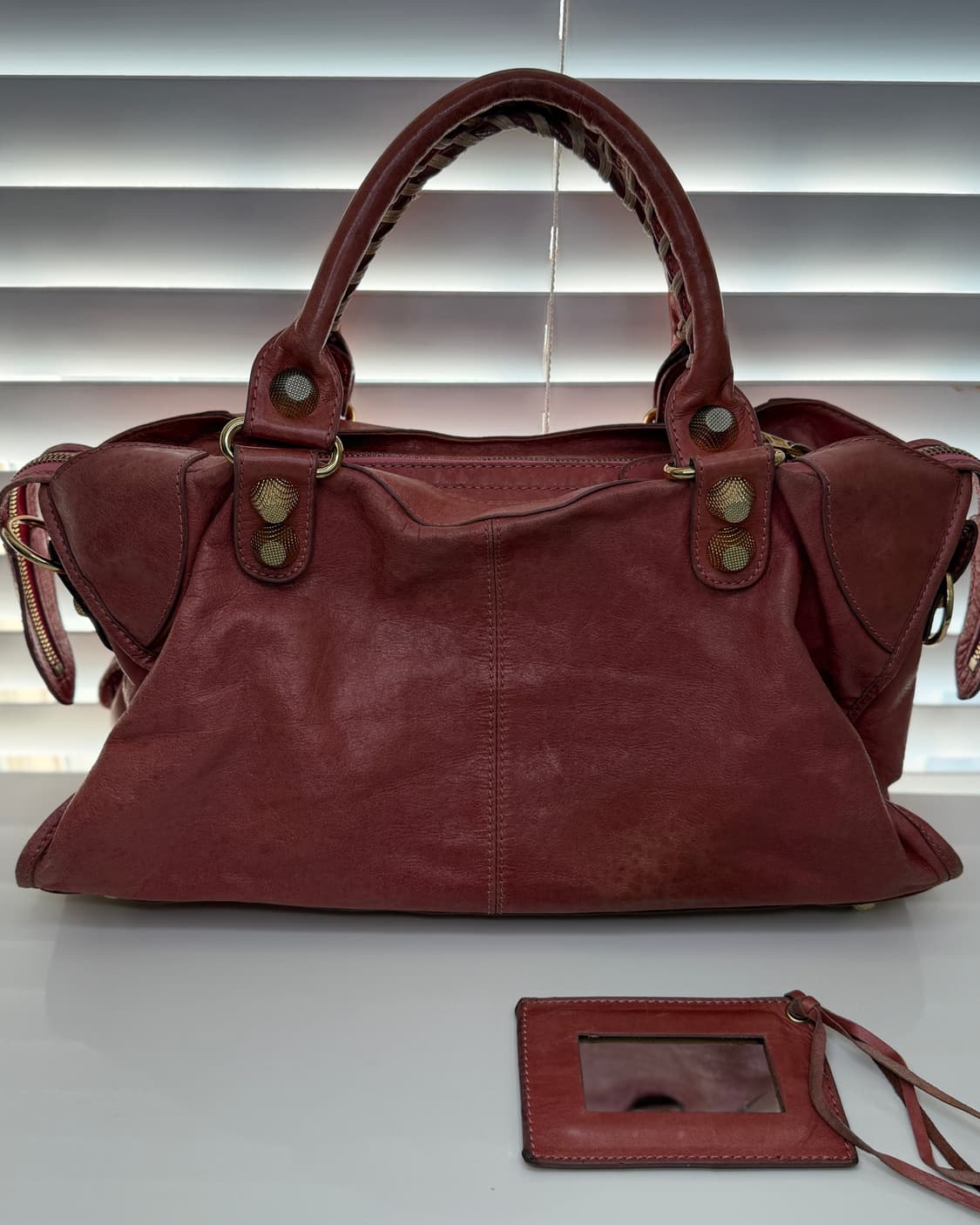 빈티지 발렌시아가 클래식 시티백 상품이미지2