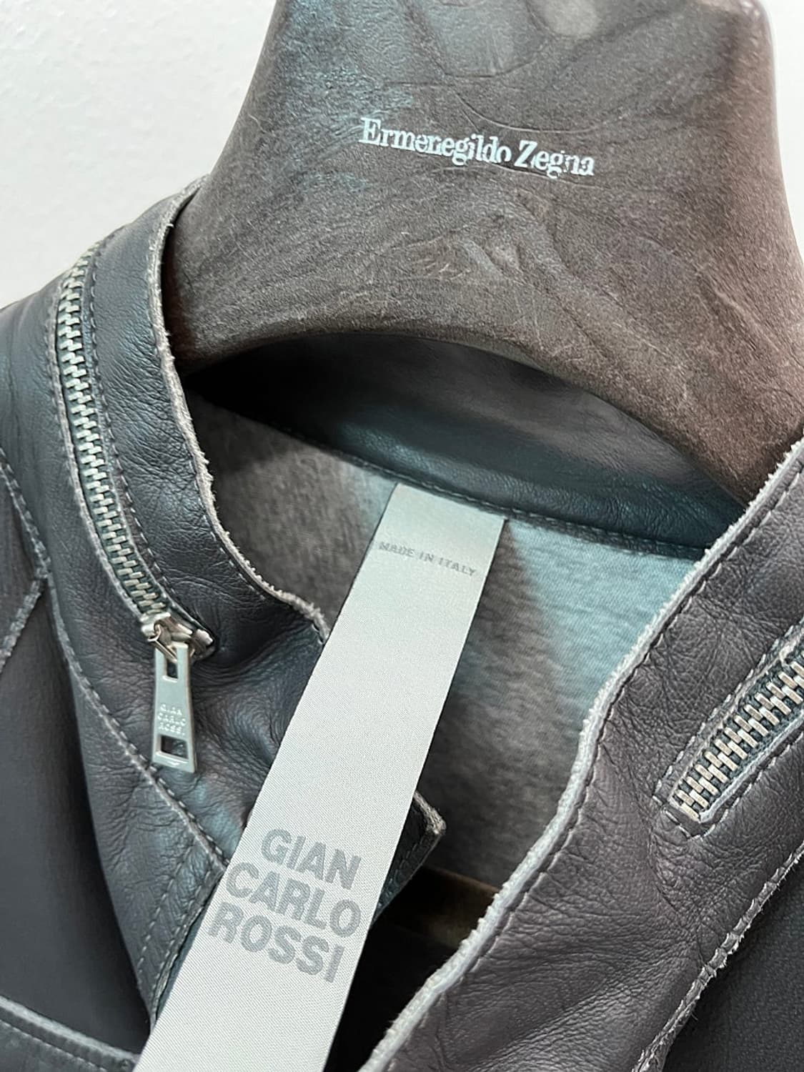 95) GIAN CARLO ROSSI 이태리 가죽자켓  상품이미지4