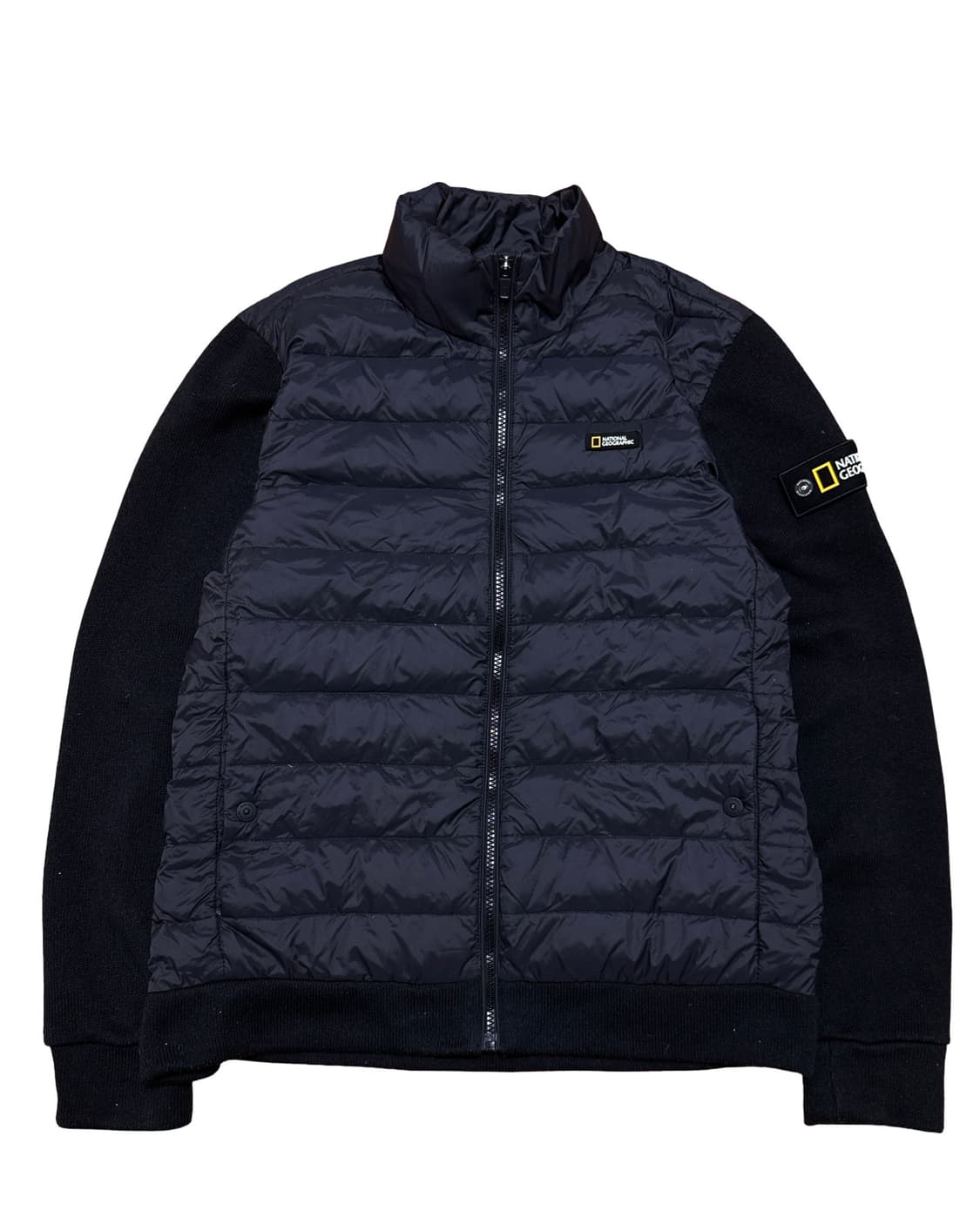 내셔널지오그래픽 니트 경량패딩 상품이미지1