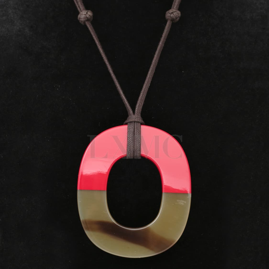 에르메스 호른 목걸이 버팔로 물소뿔 래커드 펜던트 롱 네크리스 상품이미지9