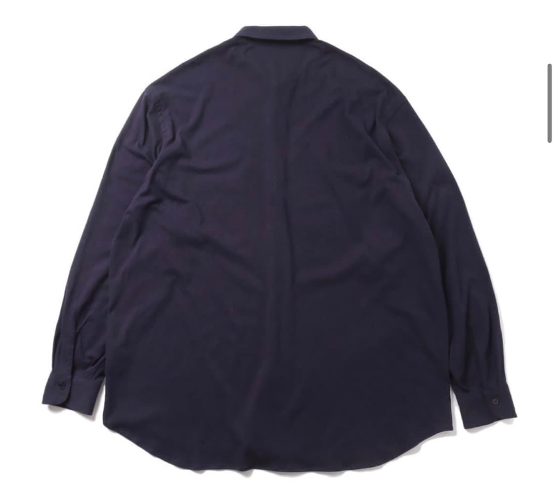 코모리 코튼 저지셔츠 네이비 3 상품이미지2