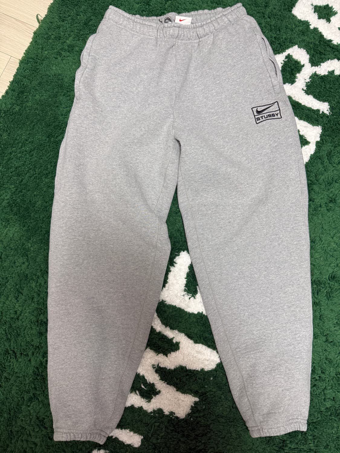 나이키 x 스투시 플리스 팬츠 S 상품이미지1