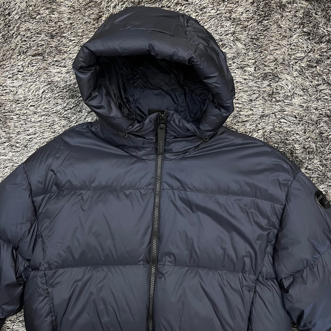 아이더 장원영 숏패딩 경량 에어본 폴라 다운 자켓 (M) 상품이미지2