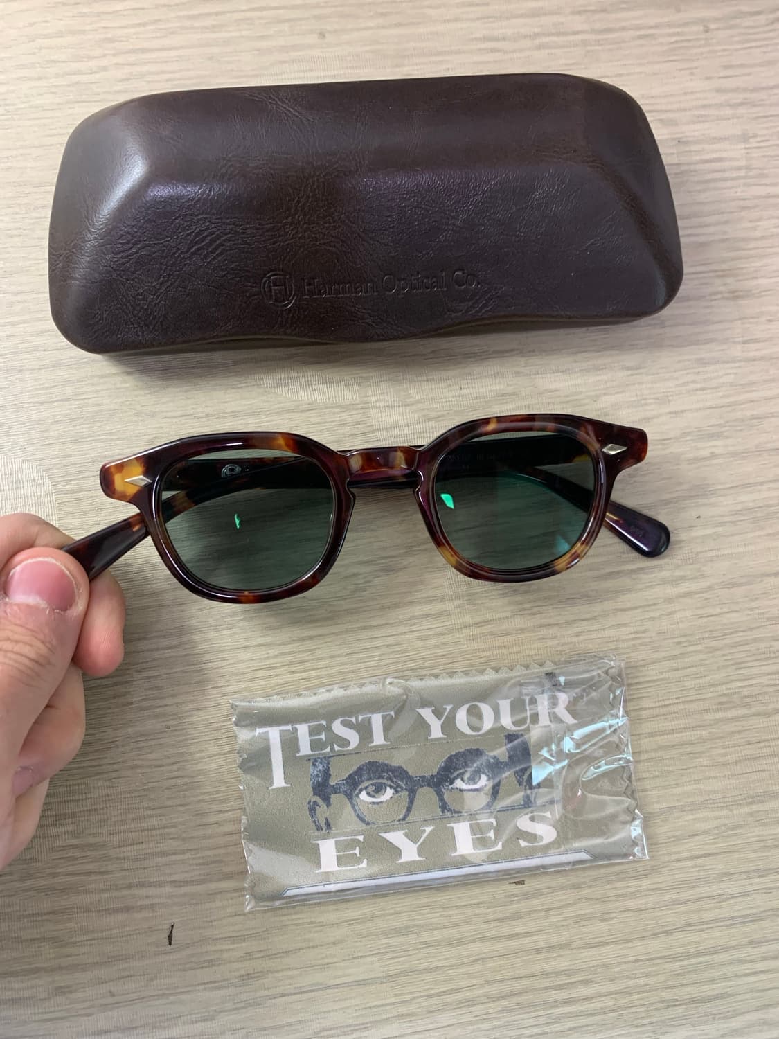 [44] 하만옵티컬 월리스 딥앰버 변색렌즈 상품이미지3