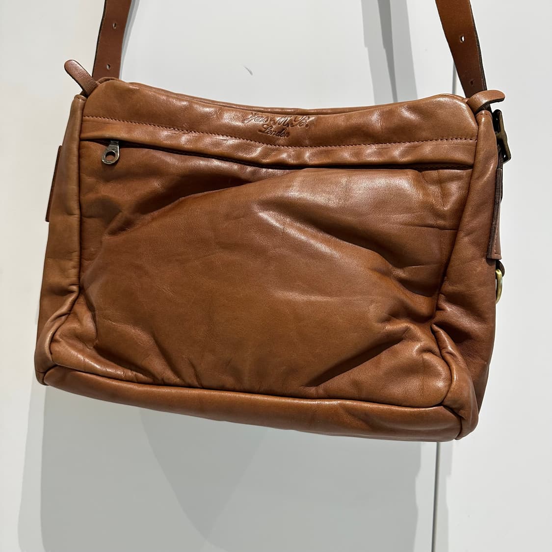 Jas mb riri지퍼 메일백 상품이미지7