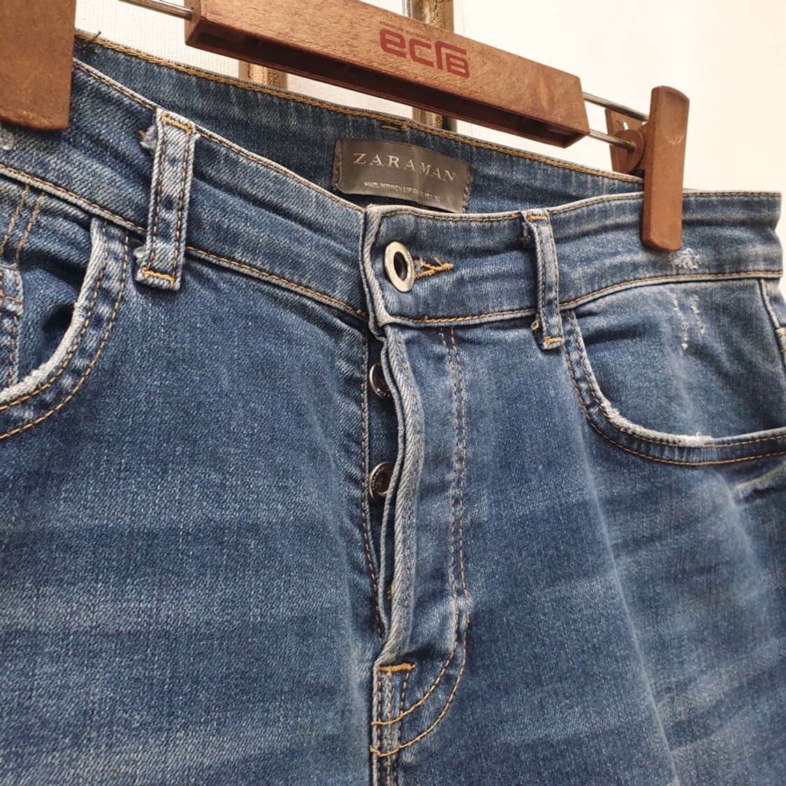 자라 디스진 스키니 청바지 32 상품이미지3