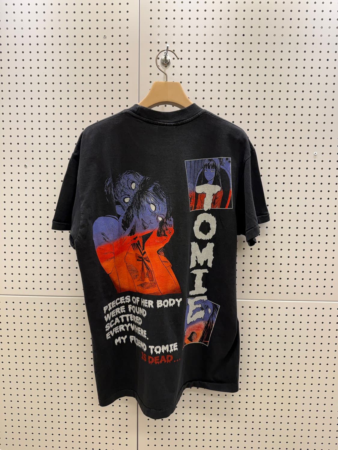 빈티지 이토준지 토미에 프린팅 반팔 티셔츠 U1400 상품이미지3