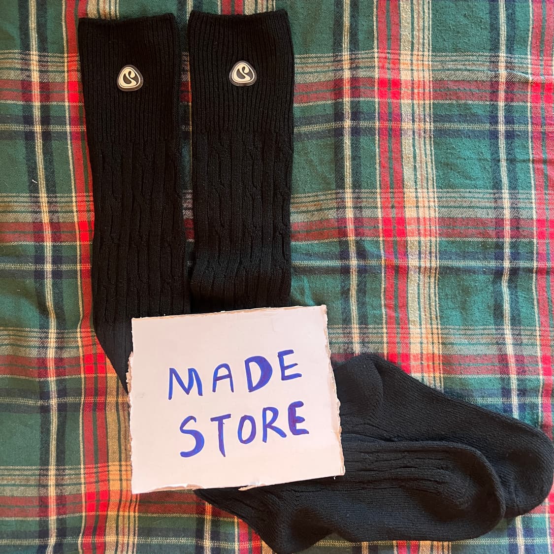 코이세이오 니삭스 pompom over knee socks 상품이미지7