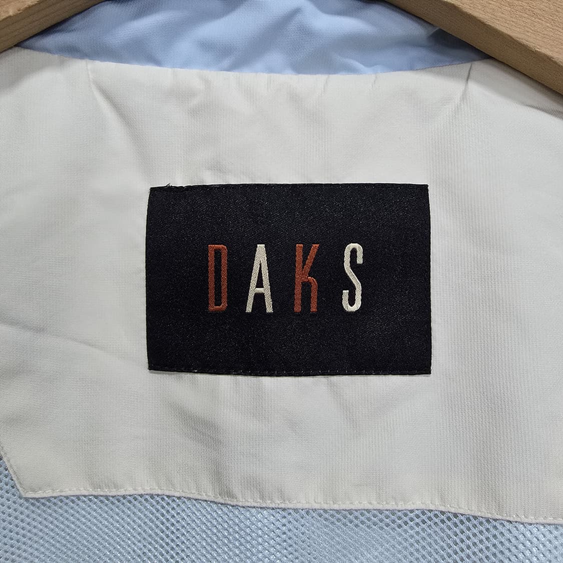 닥스(DAKS) 로고 집업 바람막이 자켓 100 상품이미지6