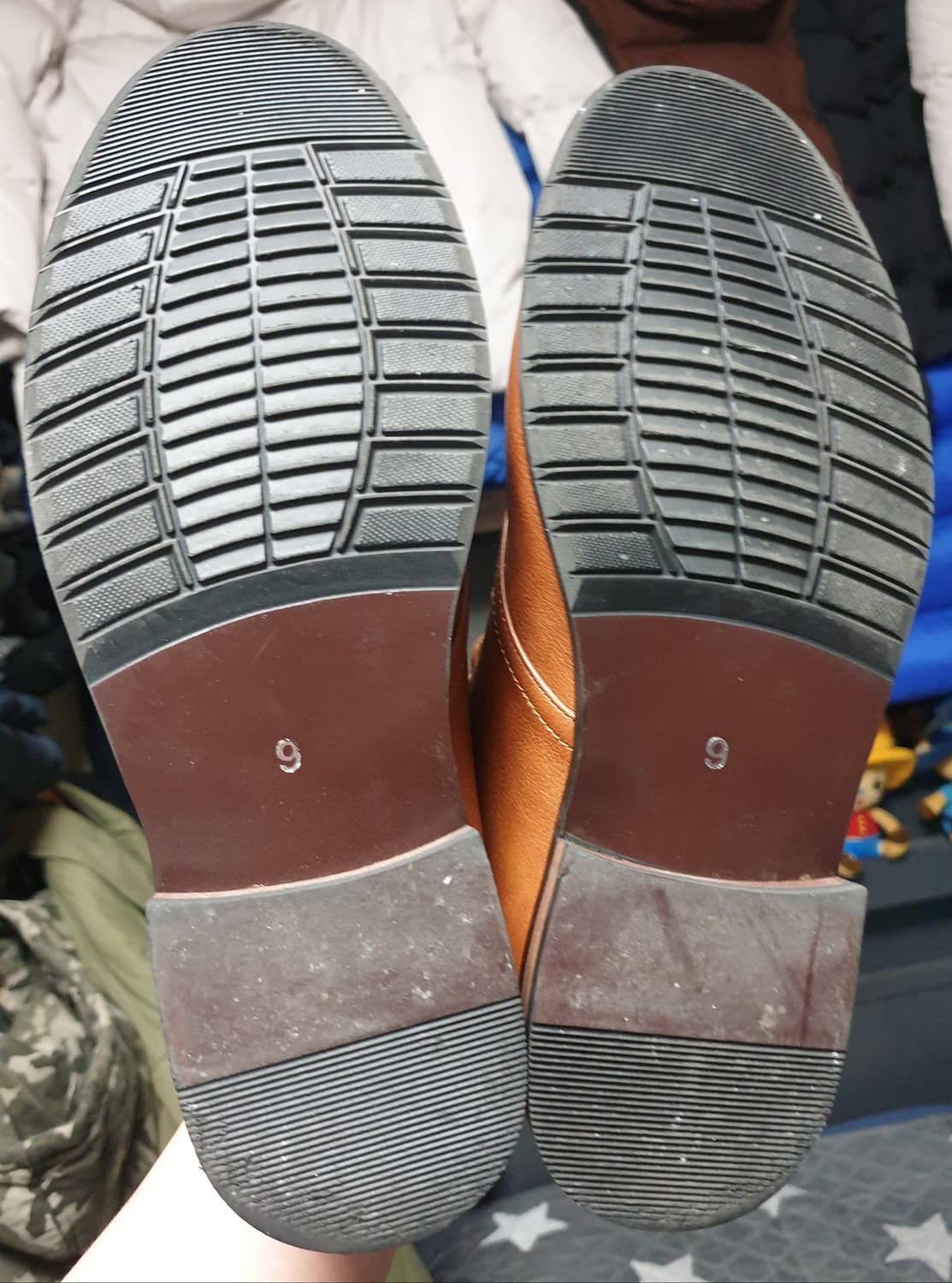 (보세) 빈티지에이징 가죽 처카부츠 브라운 (270) 상품이미지5