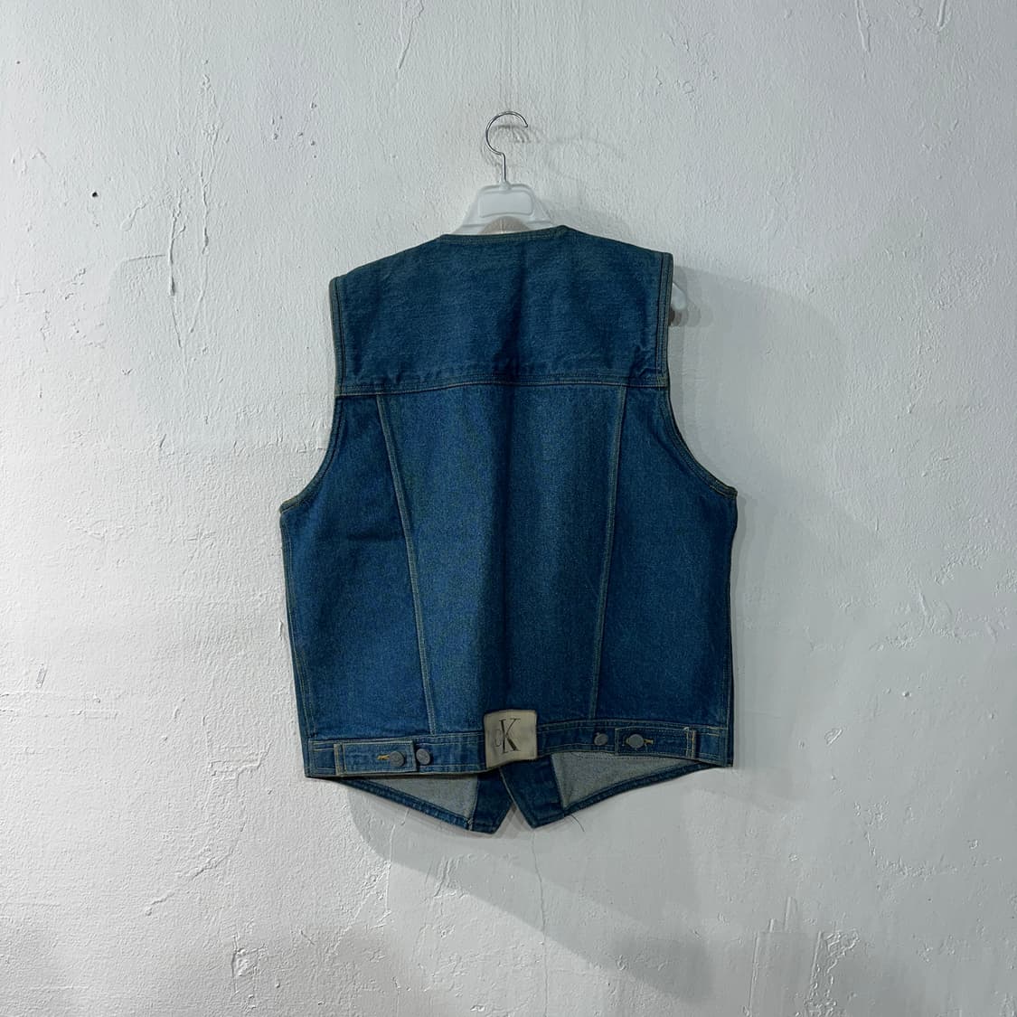 CK 캘빈클라인 데님 청조끼 L 상품이미지3