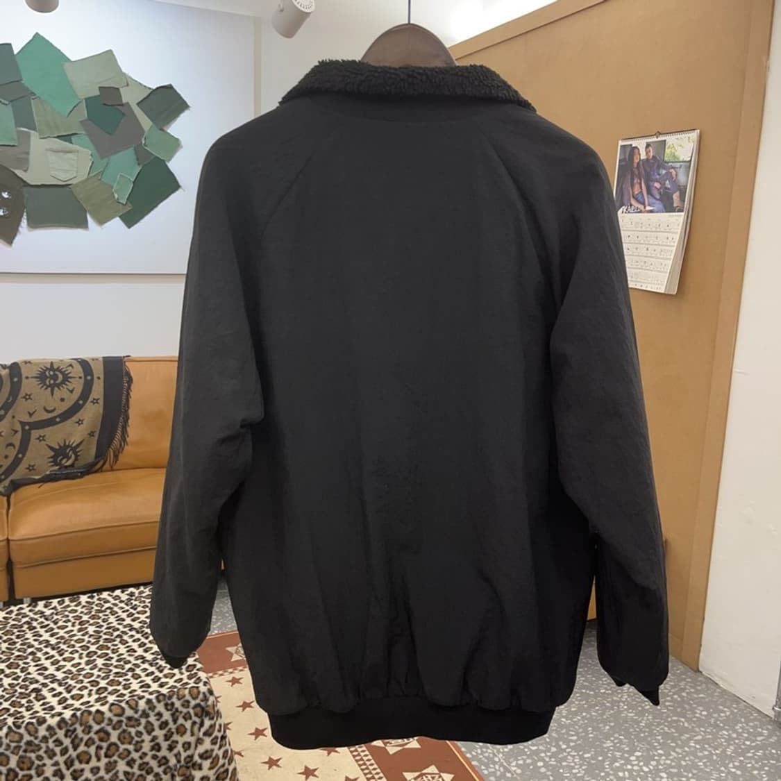 나이키 올드스쿨 스트릿 힙합 리버시블 양털 후리스 L C09314 상품이미지6