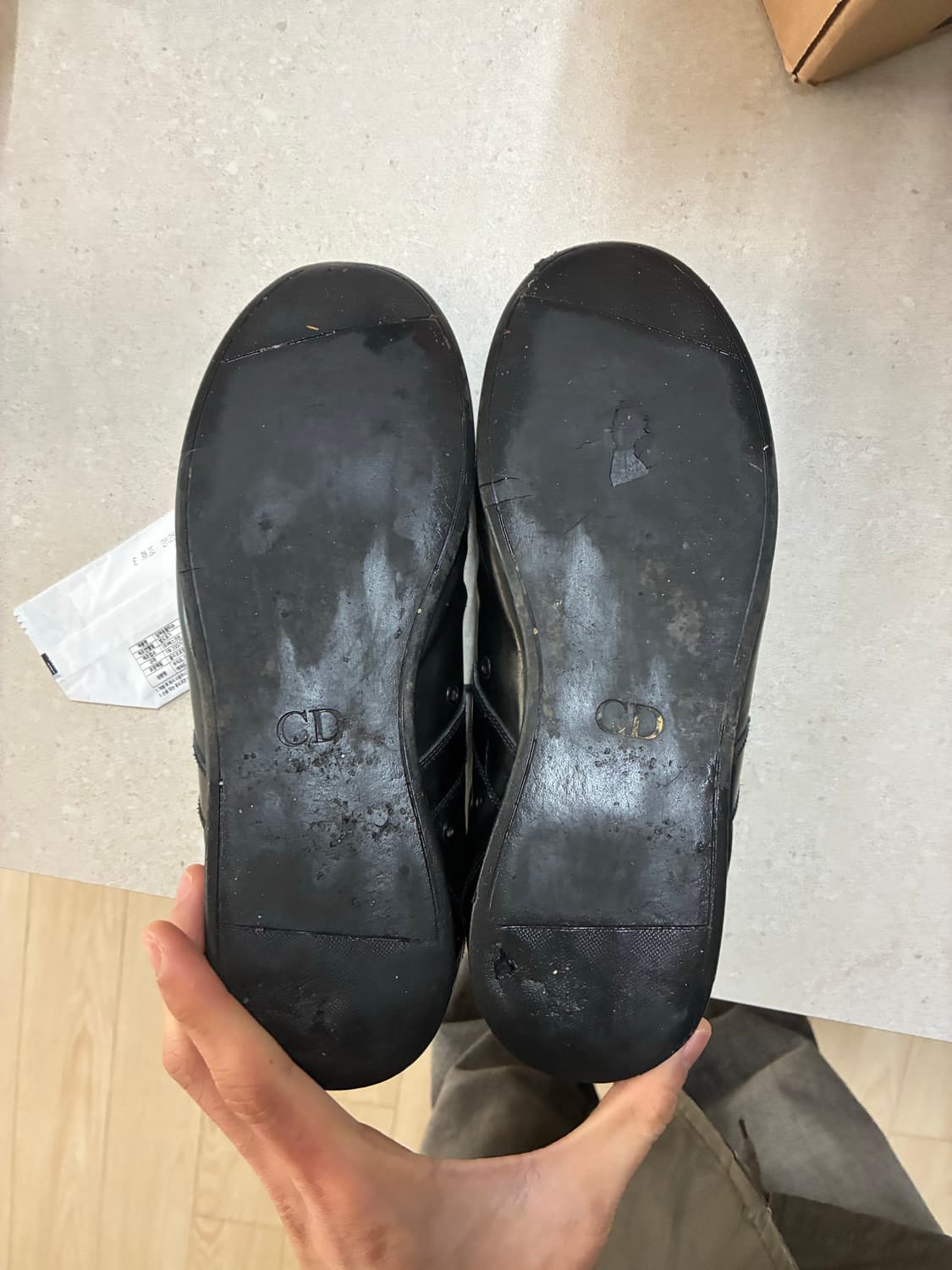 디올옴므 레더 스니커즈 280 상품이미지6