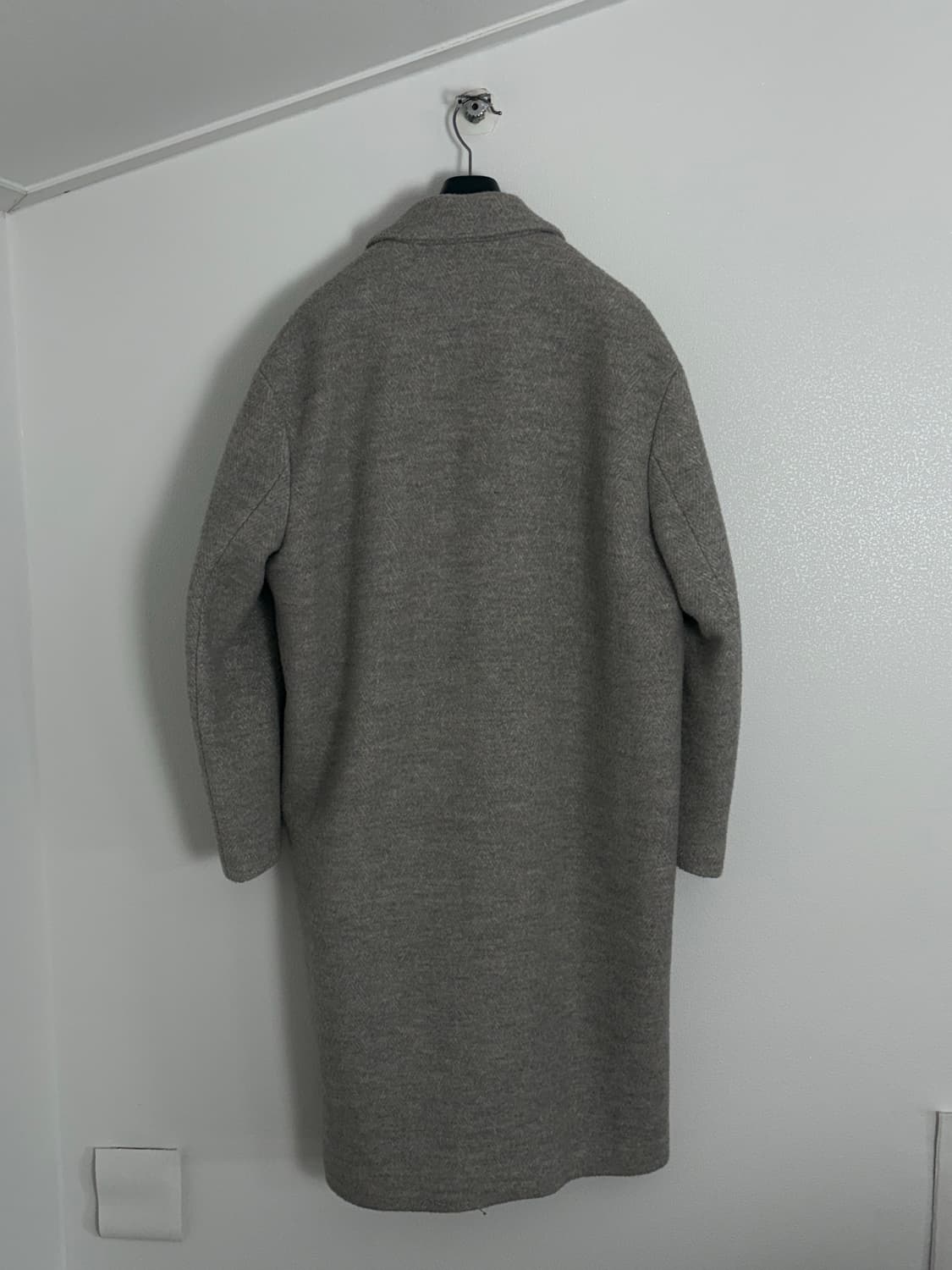 시스템 헤링본 코트 100 사이즈 상품이미지6