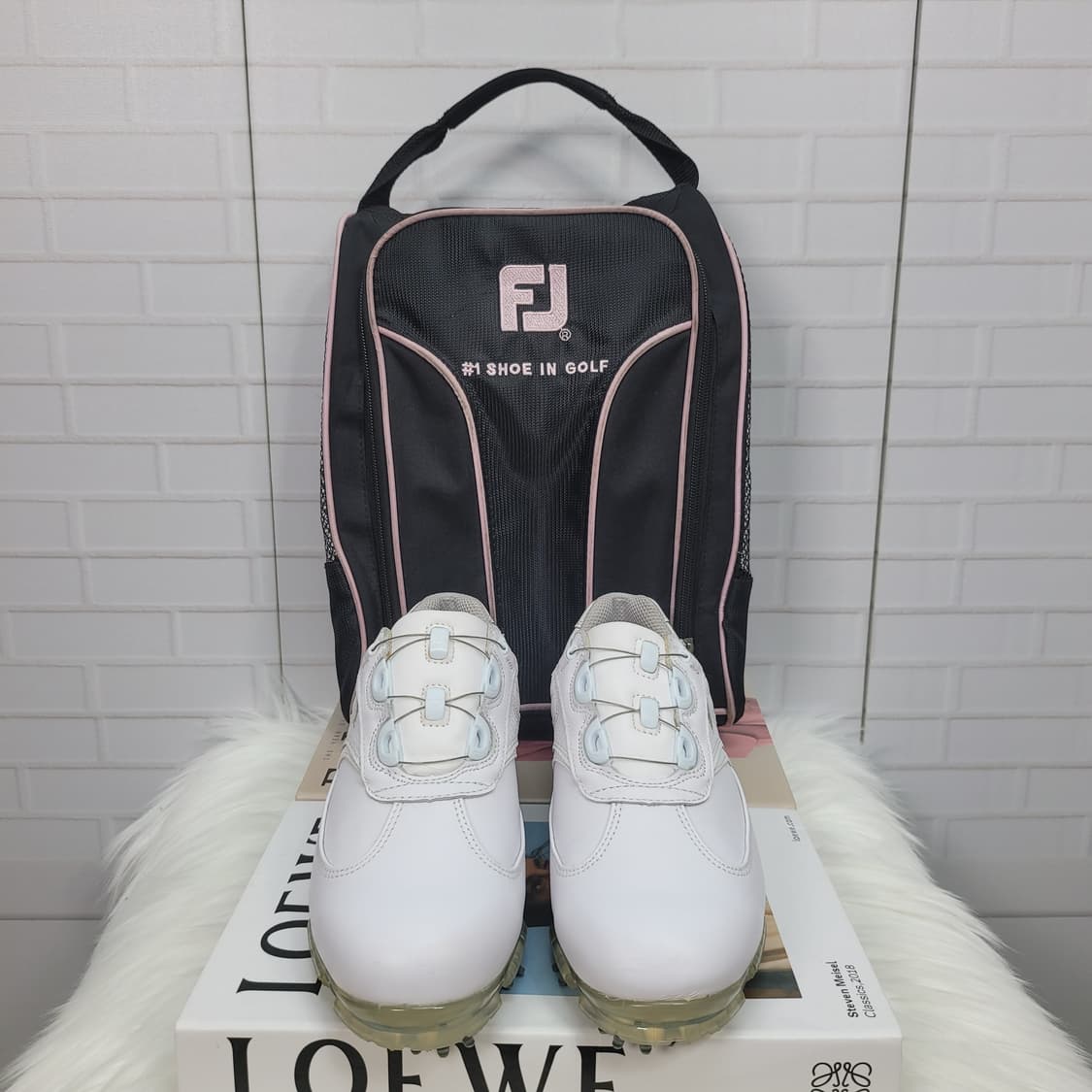 풋조이 드라이조이 보아 99000  골프화 220사이즈 새상품급 상품이미지5