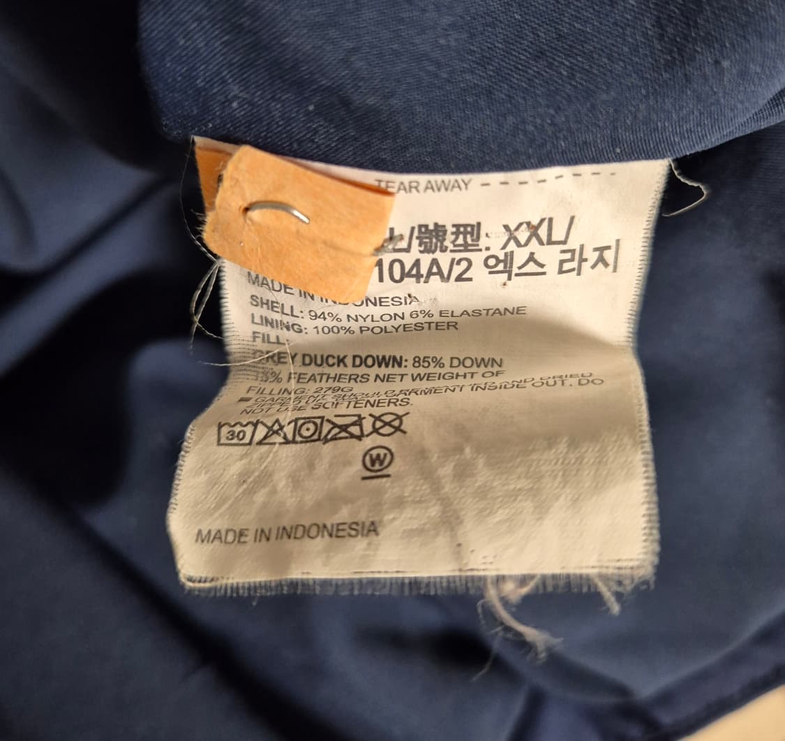 언더아머 빅로고 롱패딩 상품이미지3