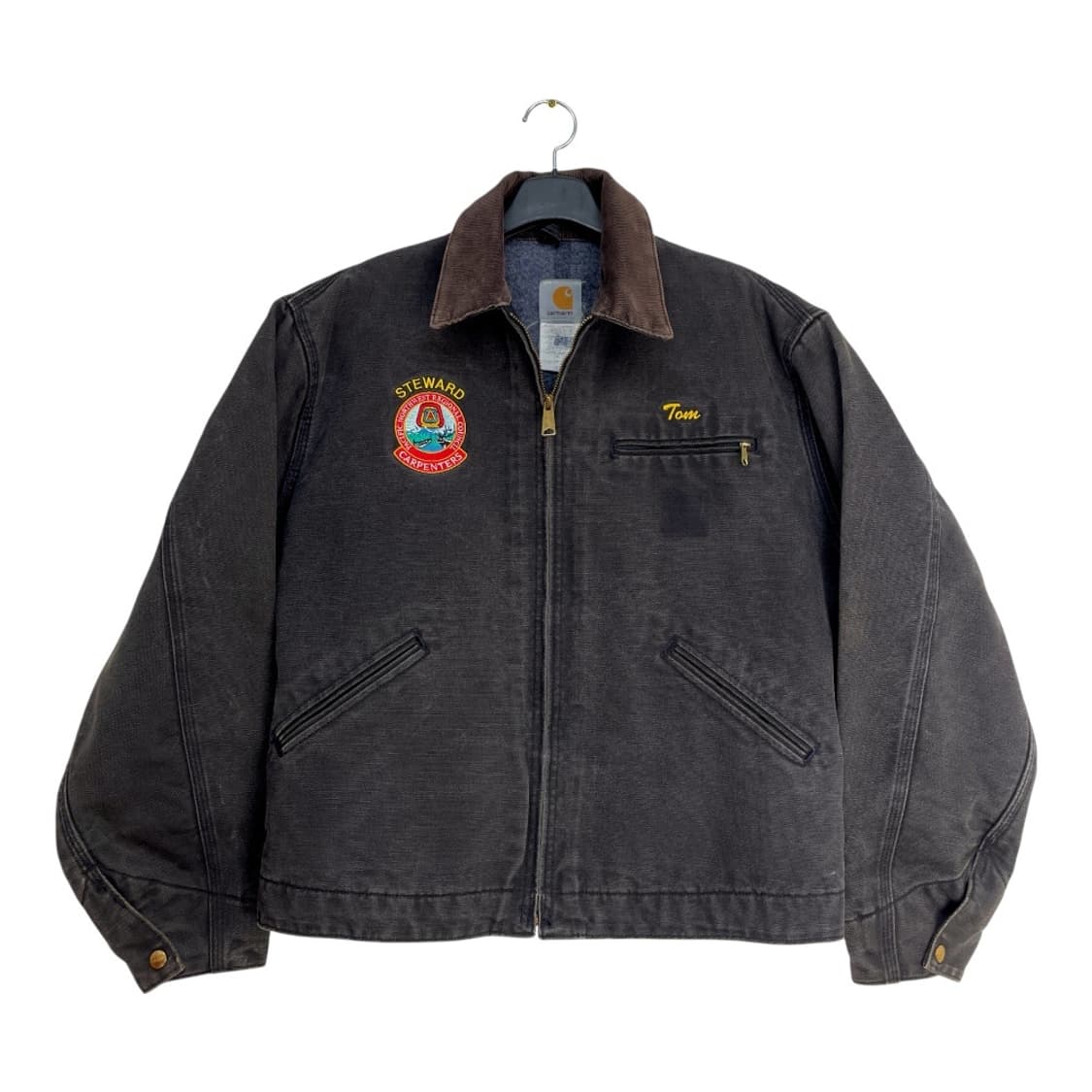 칼하트 워크 자켓 스튜어드 Carpenter 패치 44 상품이미지1