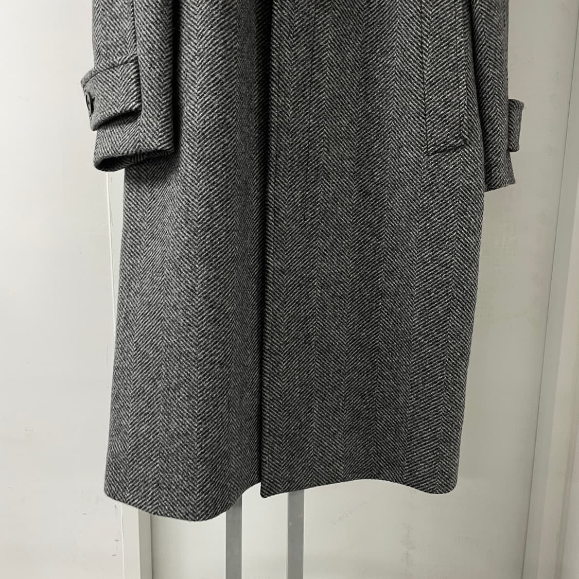 23F/W 솔리드옴므 헤링본 코트 46 상품이미지3