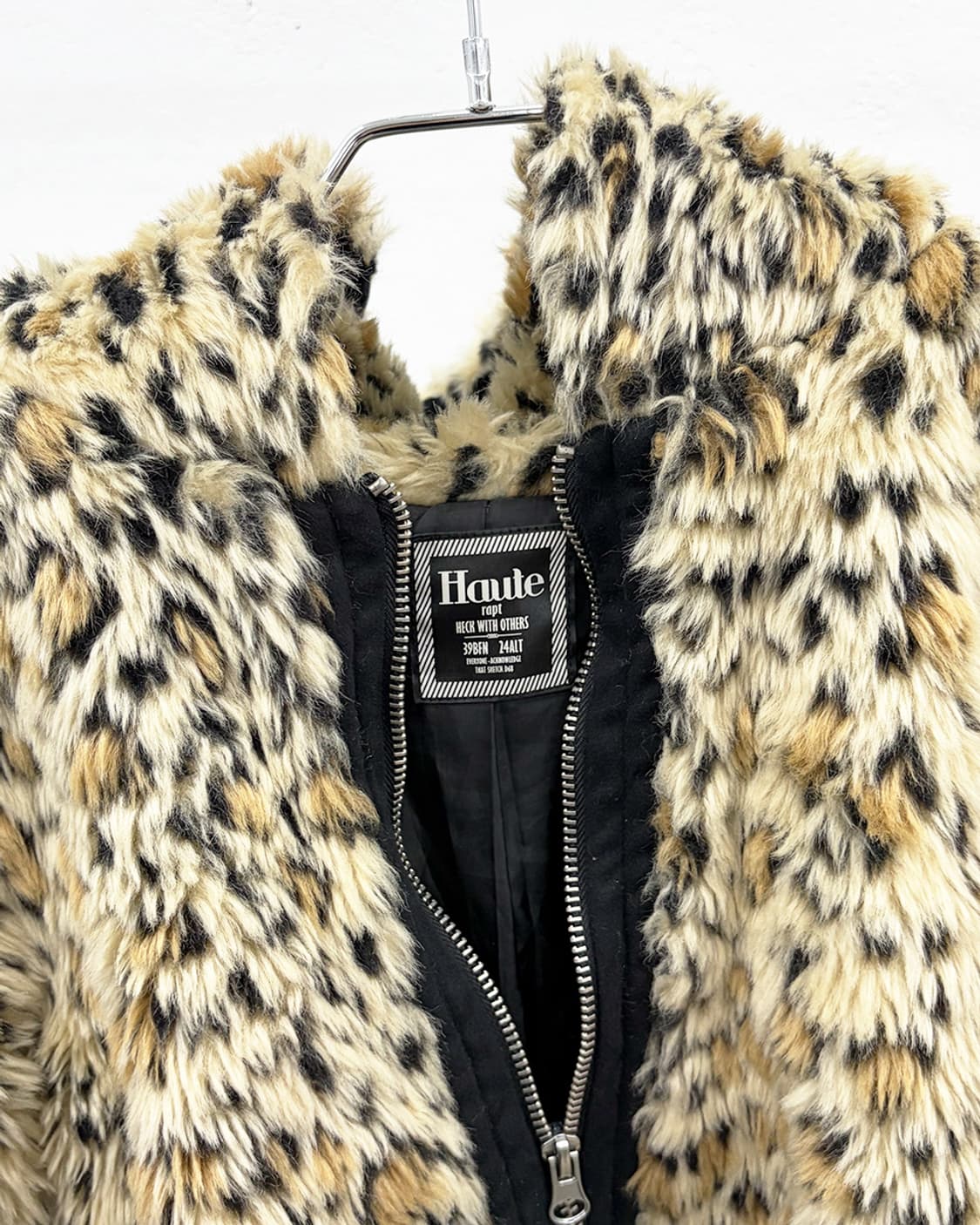 오뜨 레오파드 후디드 자켓 상품이미지4