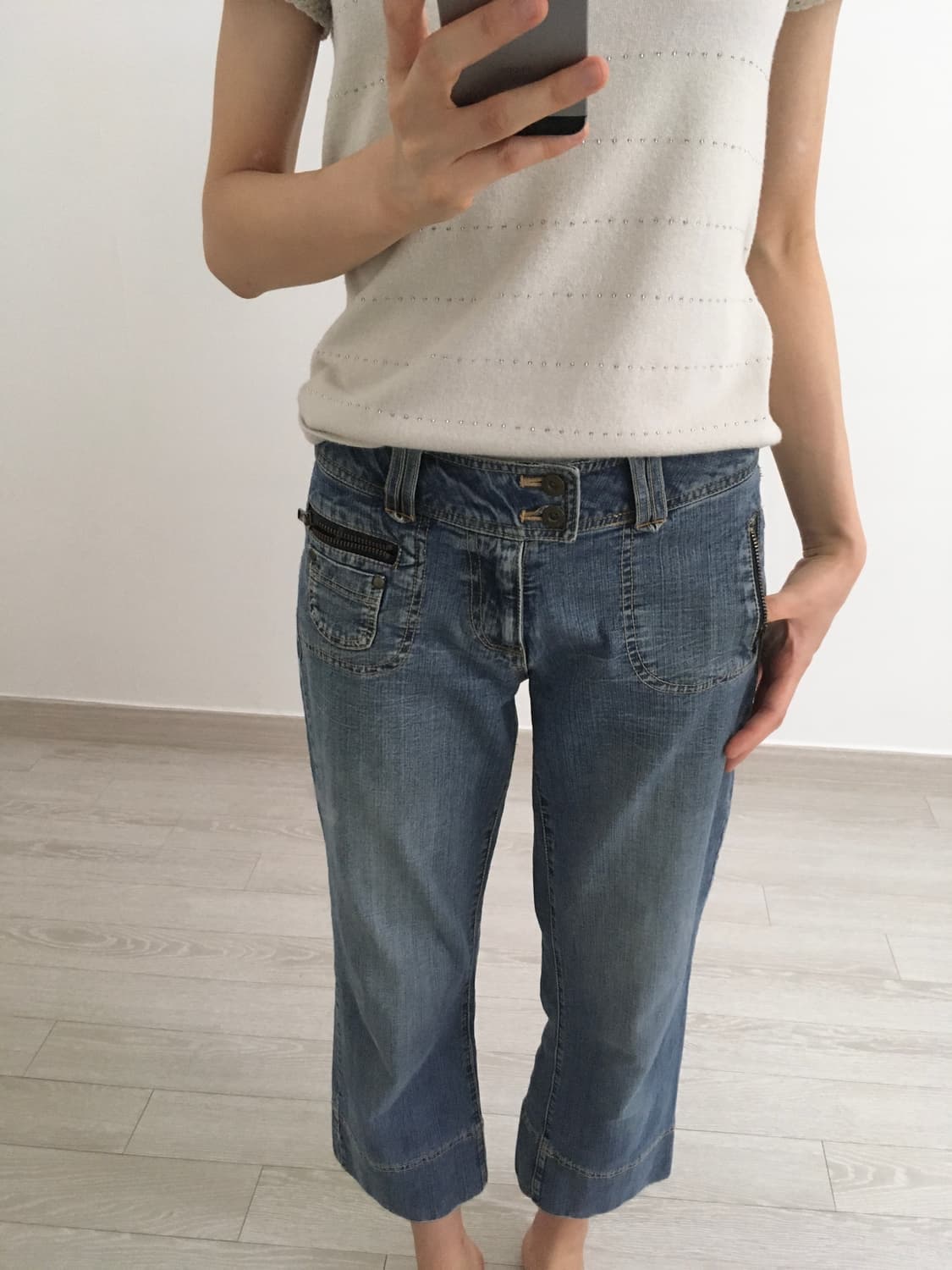 lowrise capri jeans 상품이미지4