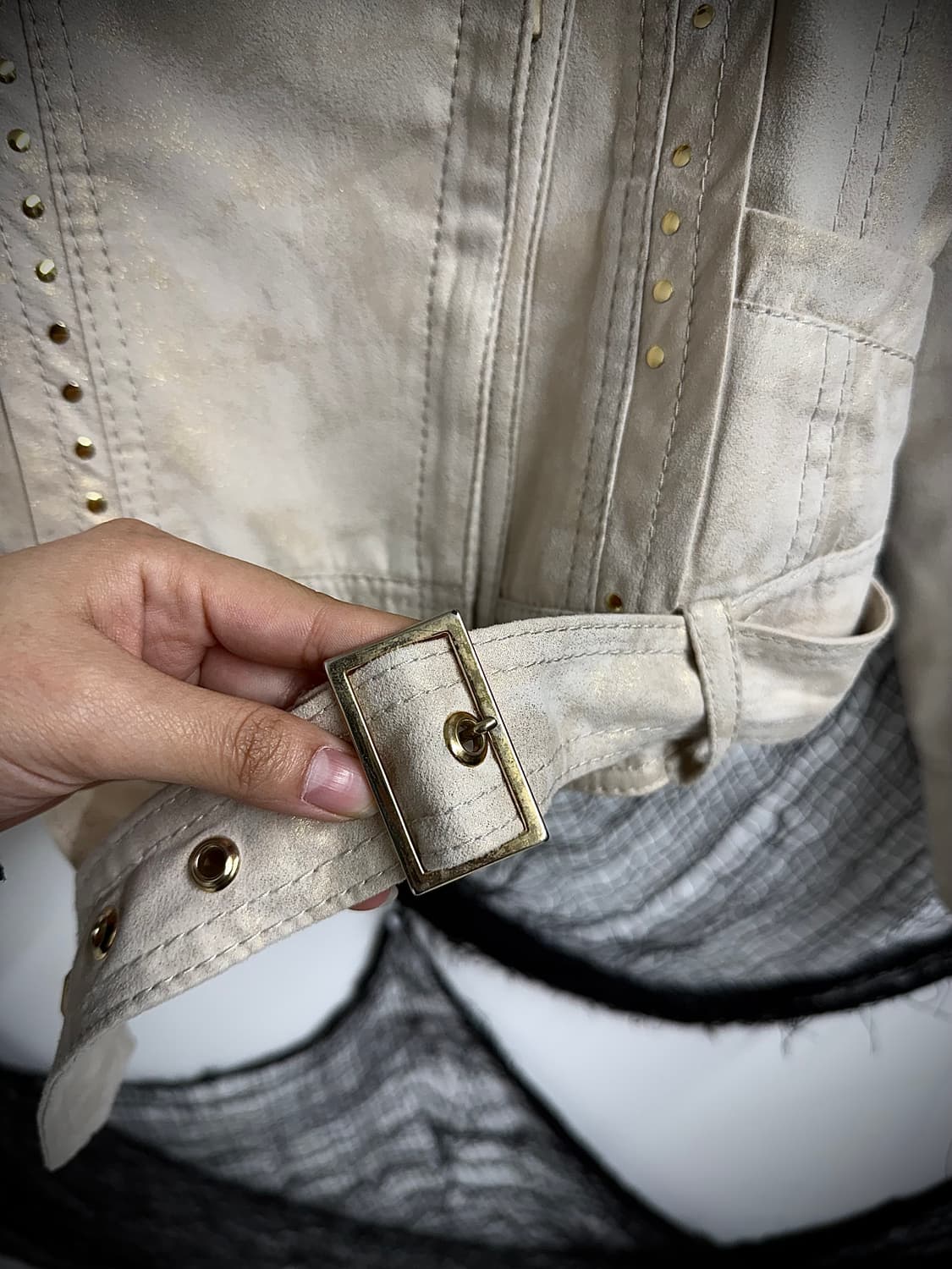 00s glitter studs jacket 상품이미지6