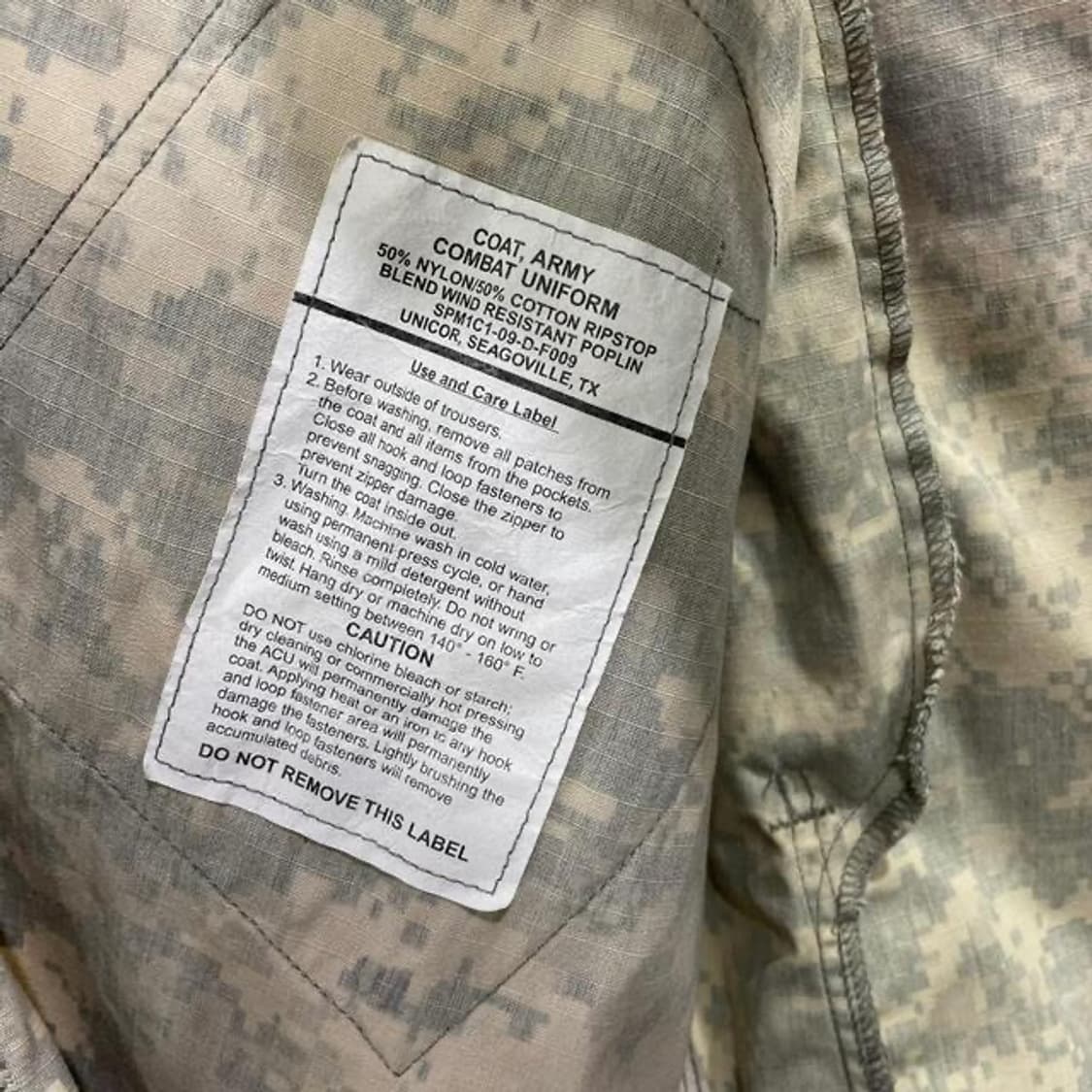 US army ACU 셔츠 (M)   상품이미지6