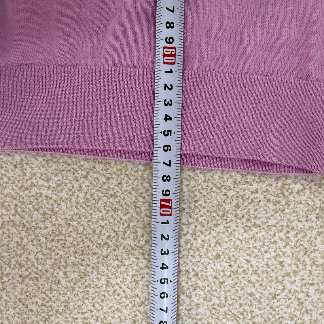 [S] 타미힐피거 여성 이태리 원사 핑크 니트 0115T1 상품이미지6