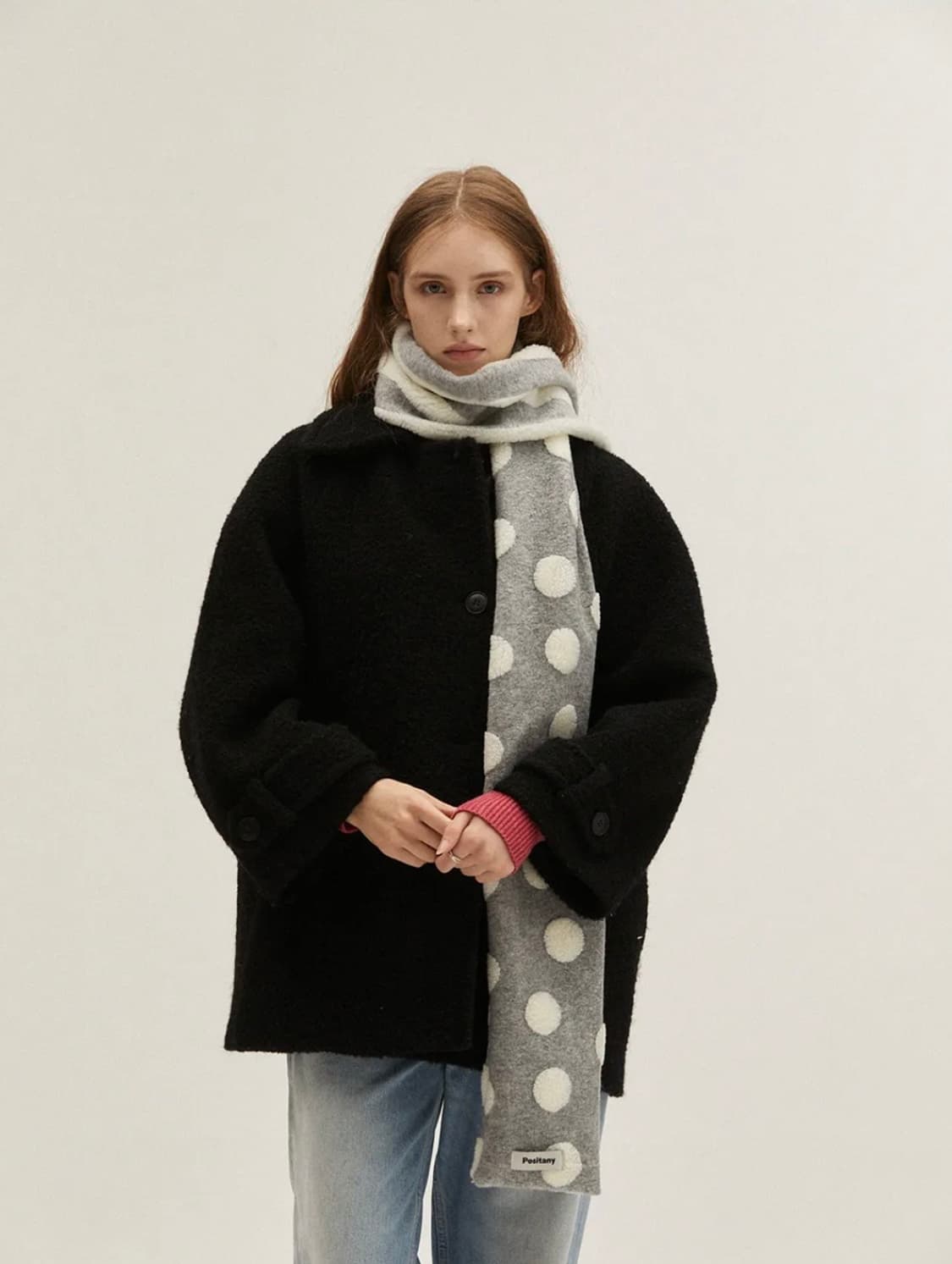 포지타니 DOT & STRIPE MUFFLER 상품이미지3