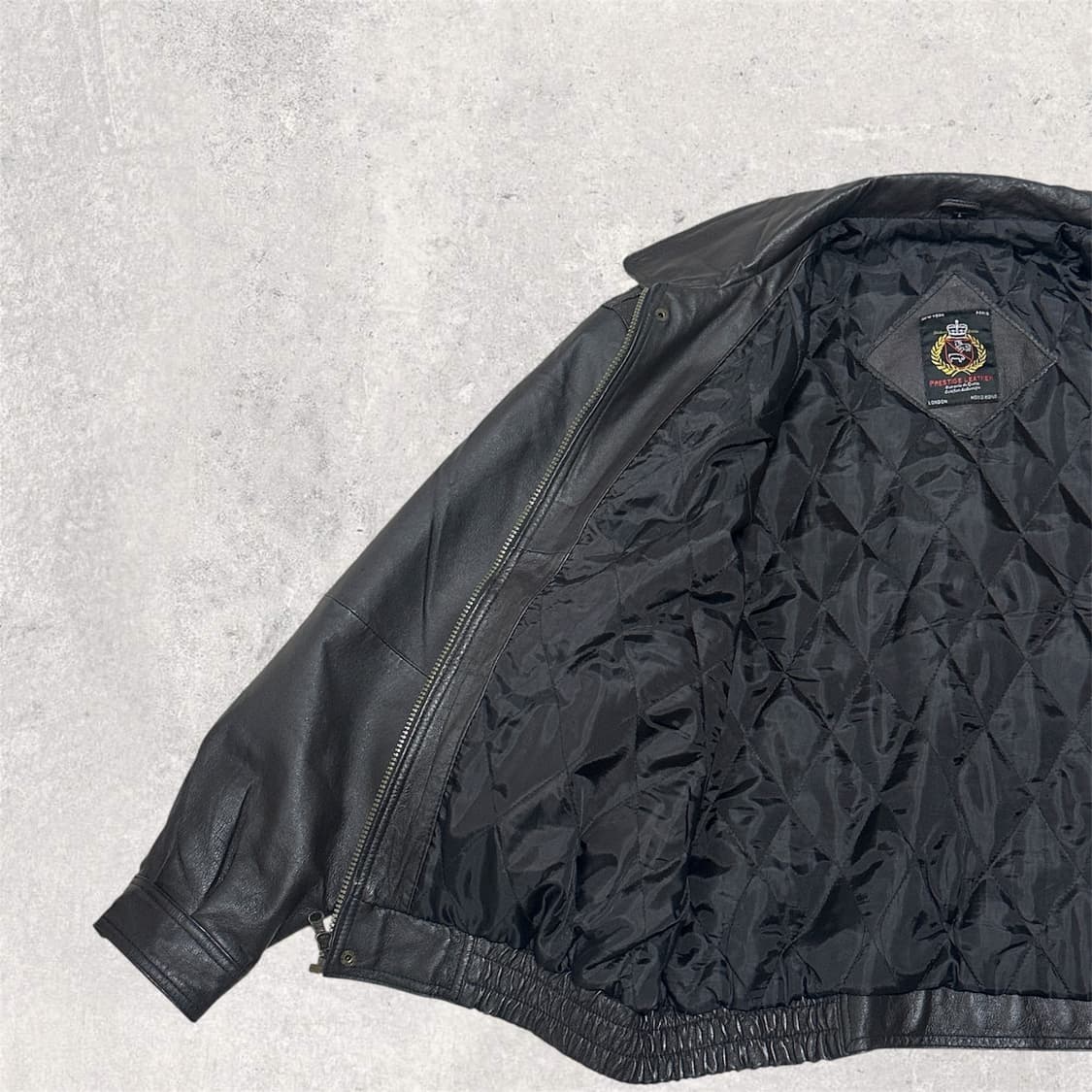 프레스티지 레더 A2 봄버 리얼레더 자켓 DARK BROWN L 상품이미지4