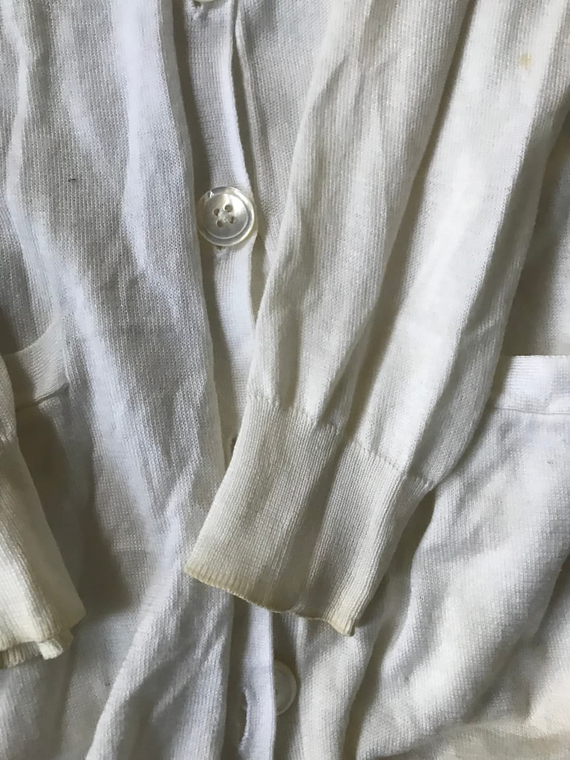 폴로 아이보리 니트가디건 상품이미지7