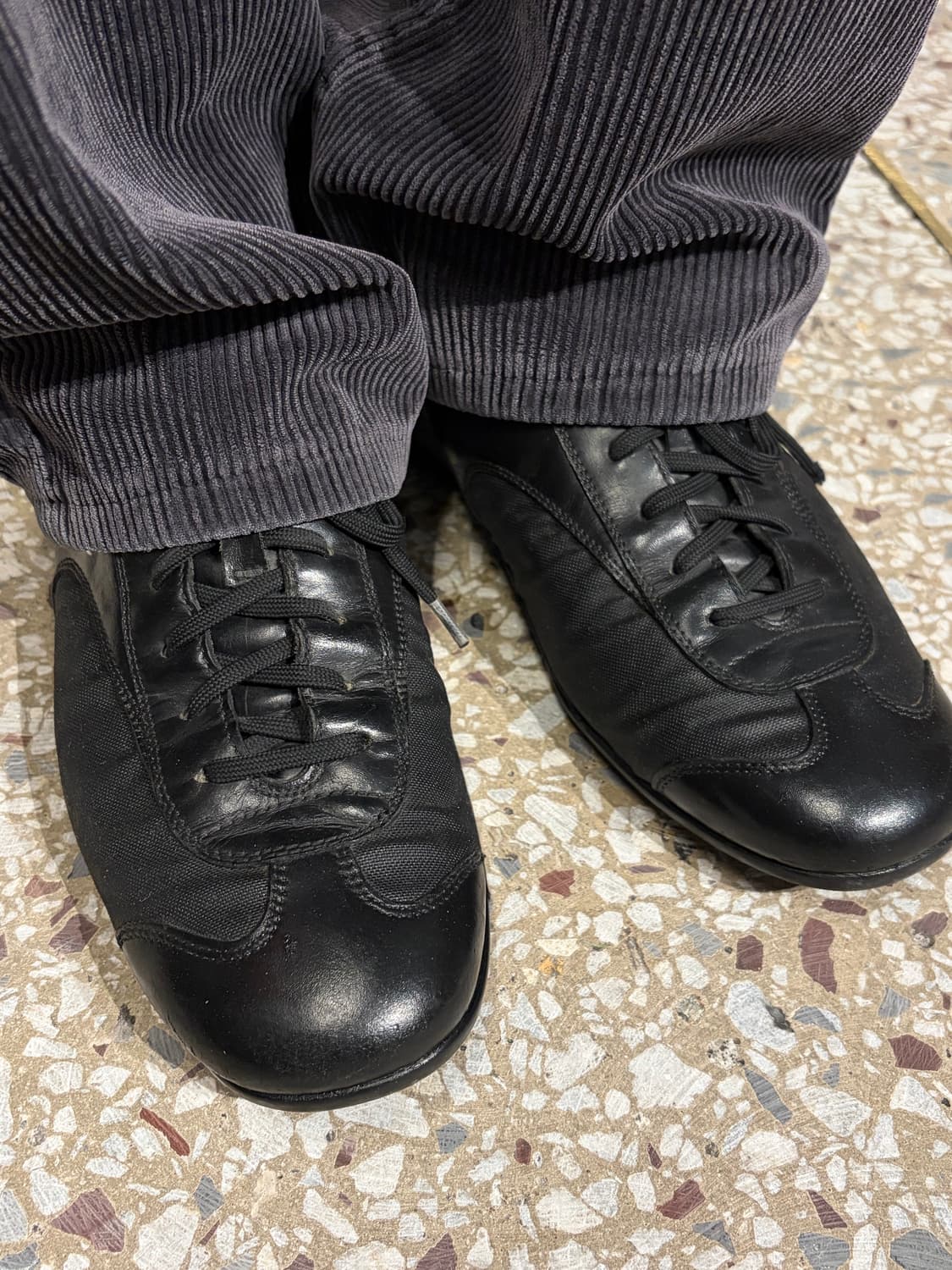 프라다 스포츠 레더 슈즈 상품이미지2