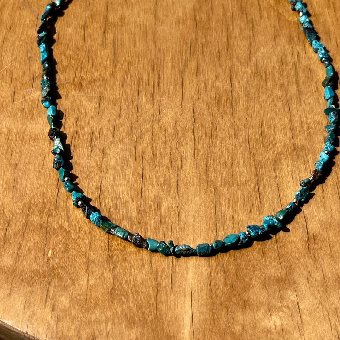 실버 비즈 터키석 네크리스 목걸이 인디언주얼리 네이티브아메리칸 상품이미지3