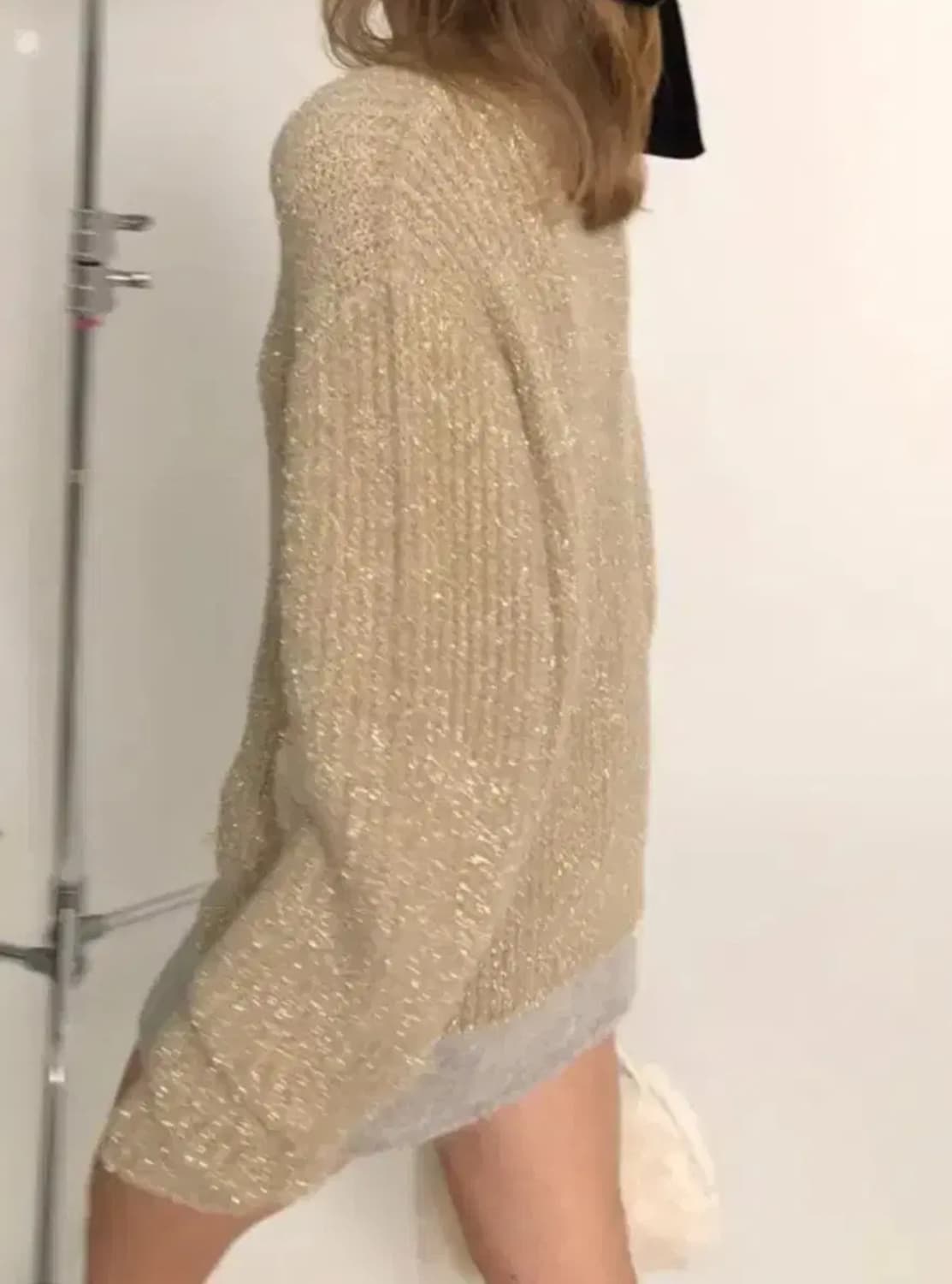 더바넷 글리터 가디건 상품이미지2