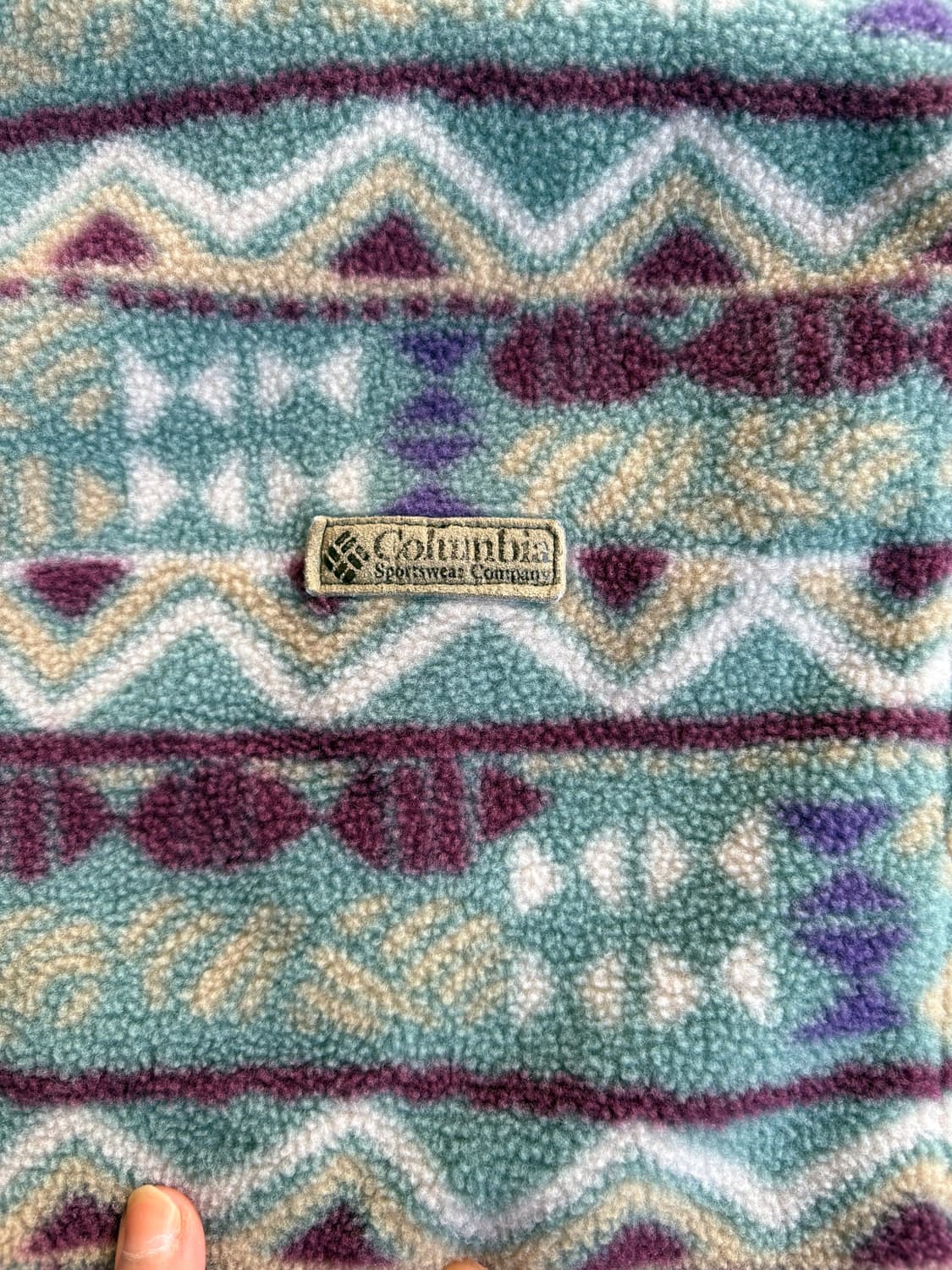 90s Columbia Aztec 플리스 상품이미지5