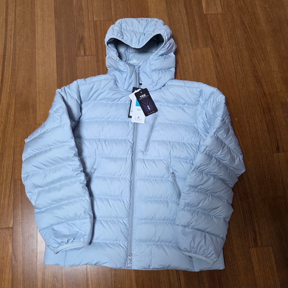 시티 레저 후디드 라이트 다운 재킷 클라우디 블루 XL사이즈 상품이미지1