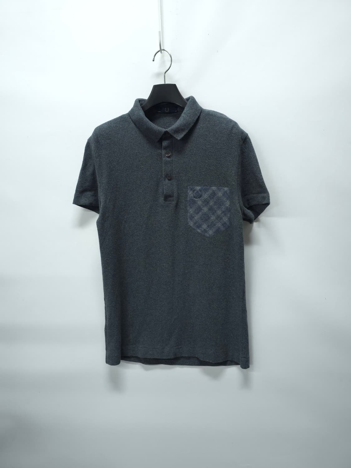 프레드페리 여성 체크 포켓 포인트 피케 티셔츠(66) 상품이미지1