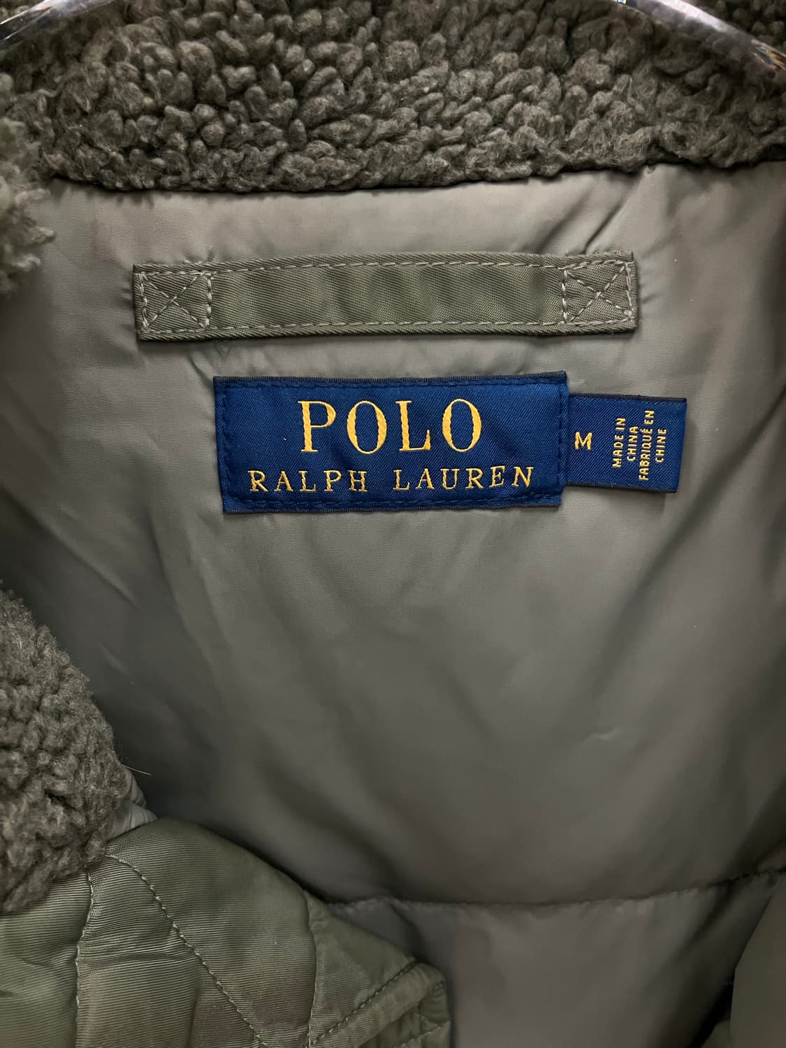 폴로 랄프로렌 카키 N3B 밀리터리 파카 M 상품이미지3