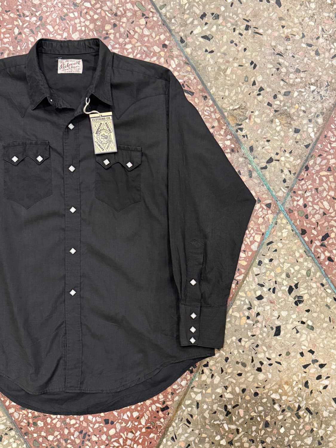 60s 락마운트 웨스턴셔츠 블랙 (40) 상품이미지3