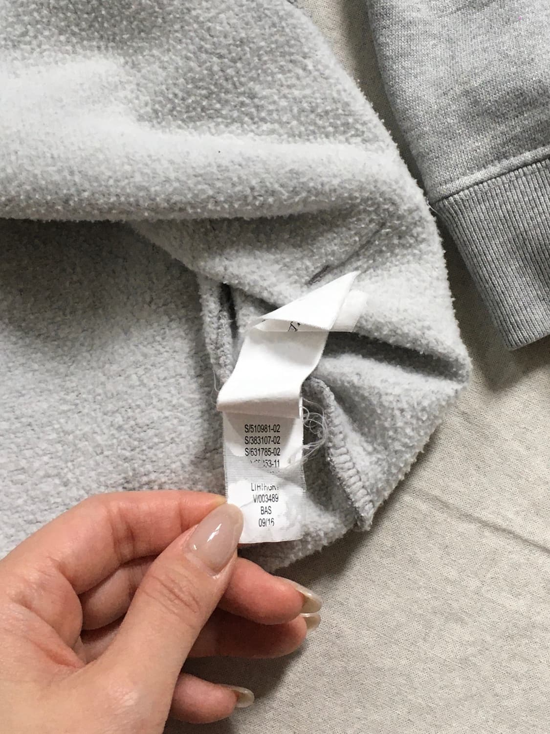 갭 빅로고 후드티 상품이미지8