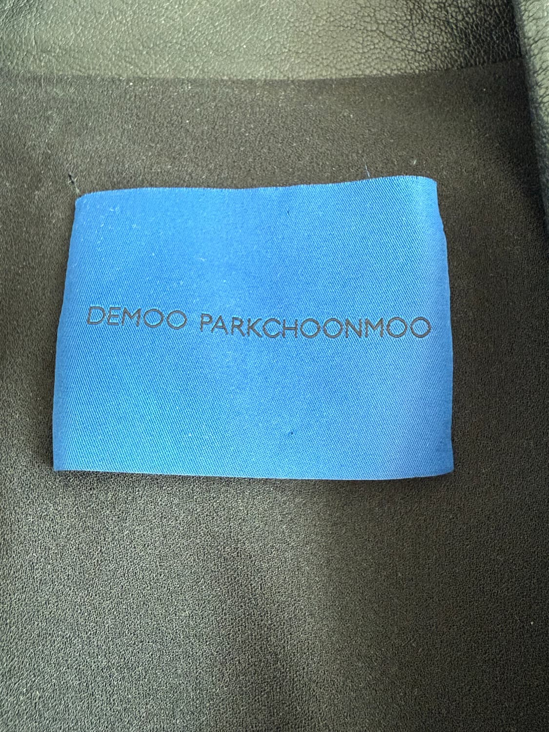 데무 박춘무 블랙 양가죽 자켓 M 상품이미지4