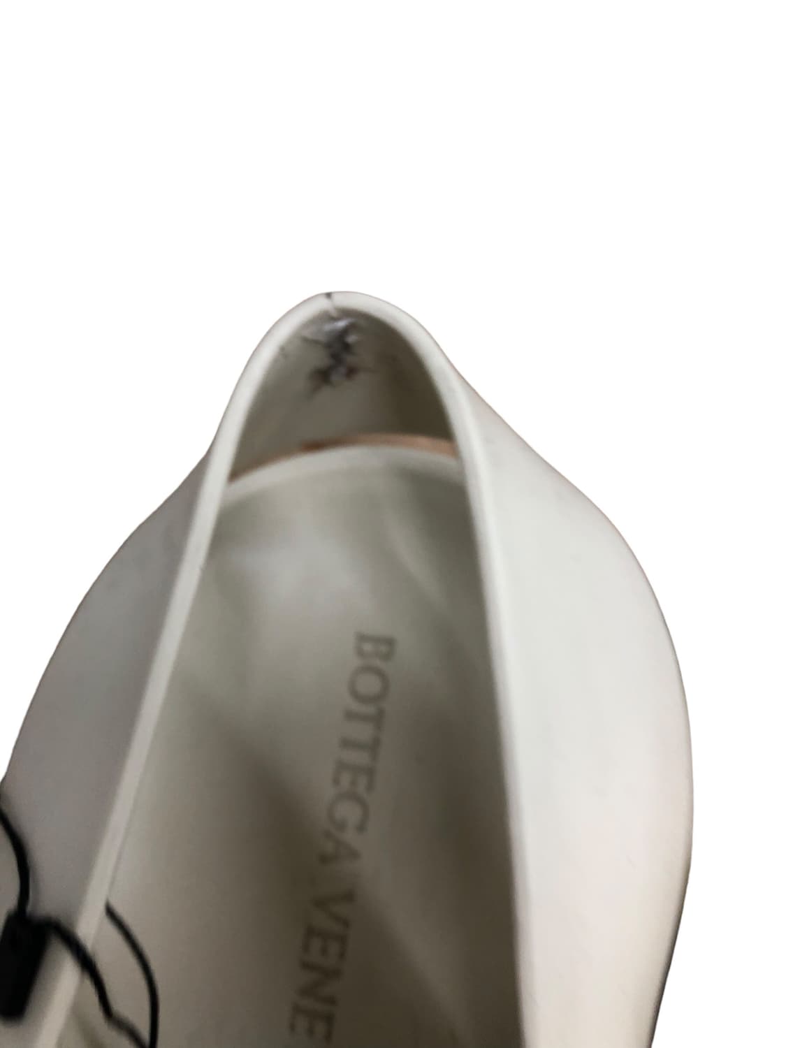 보테가 베네타 러버 퍼들 슬링백 샌들 화이트 270mm 상품이미지7