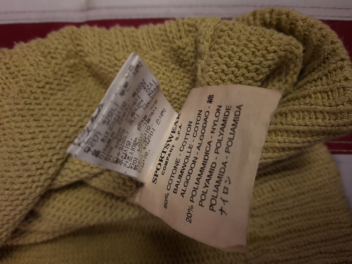 오리지날 구형 스톤아일랜드 라운드 니트 상품이미지3