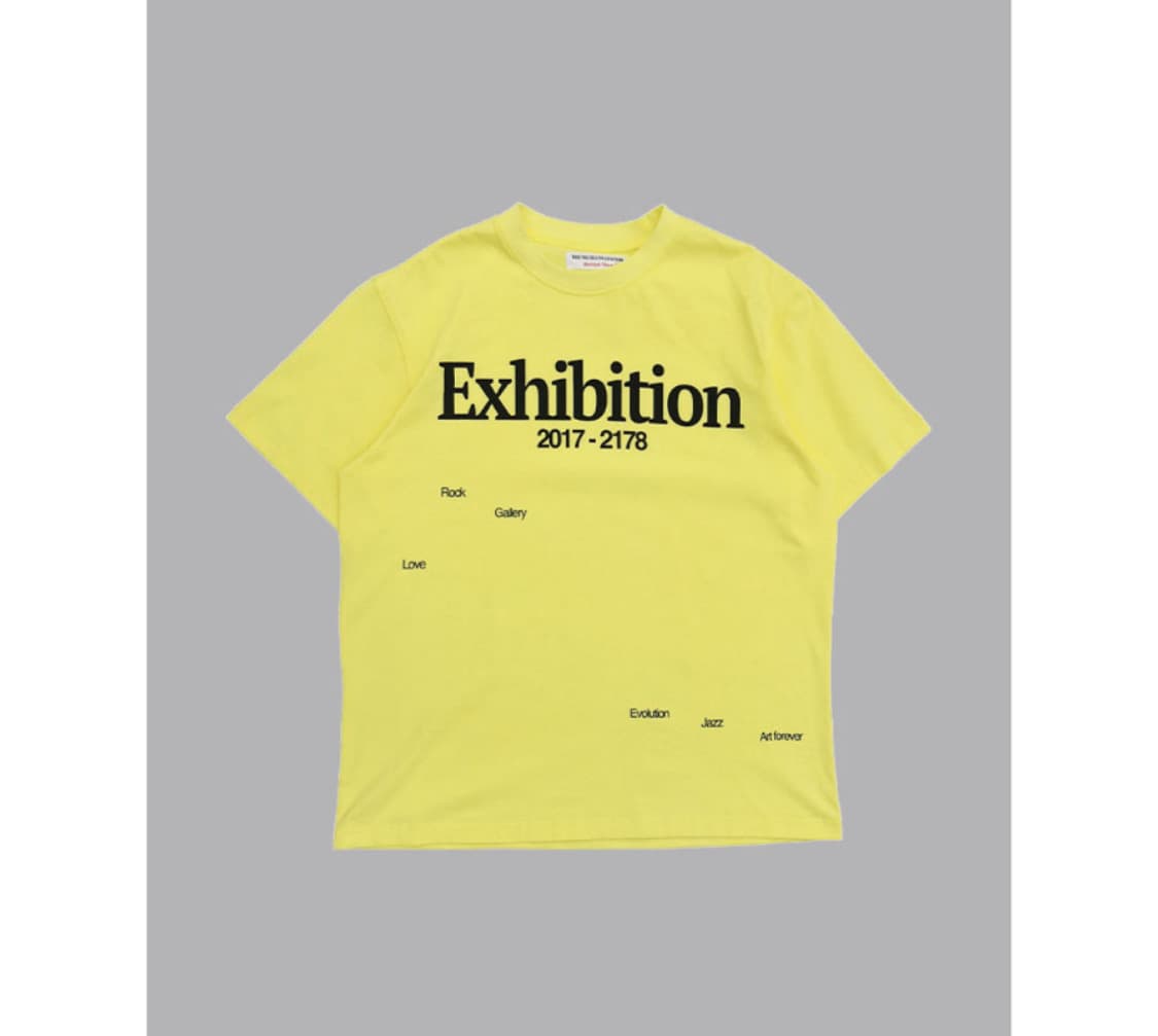 더뮤지엄비지터 EXHIBITION GRAPHIC T-SHIRTS S 상품이미지1