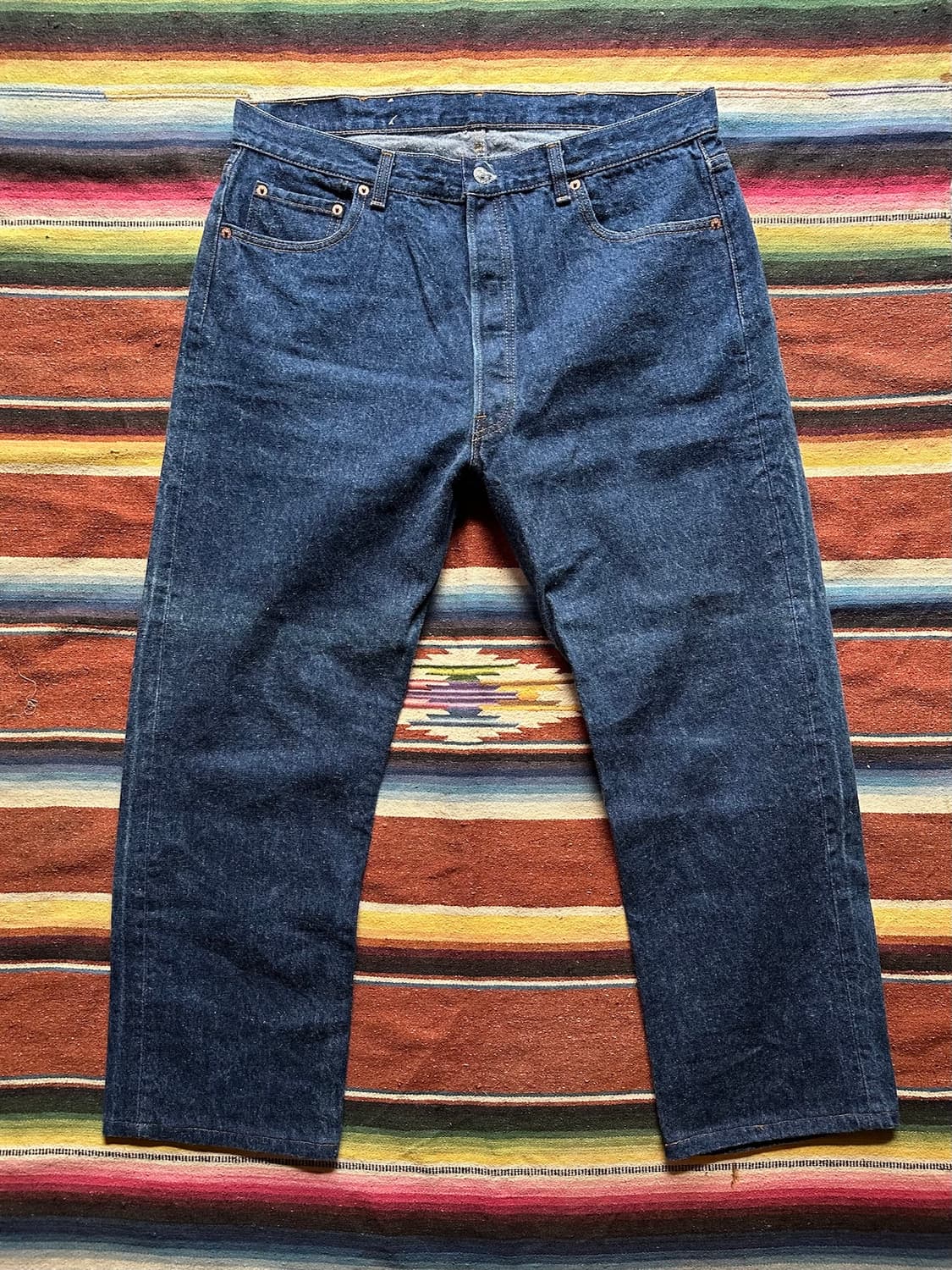 80s USA 빈티지 리바이스 501xx 0000 데님 팬츠 상품이미지3