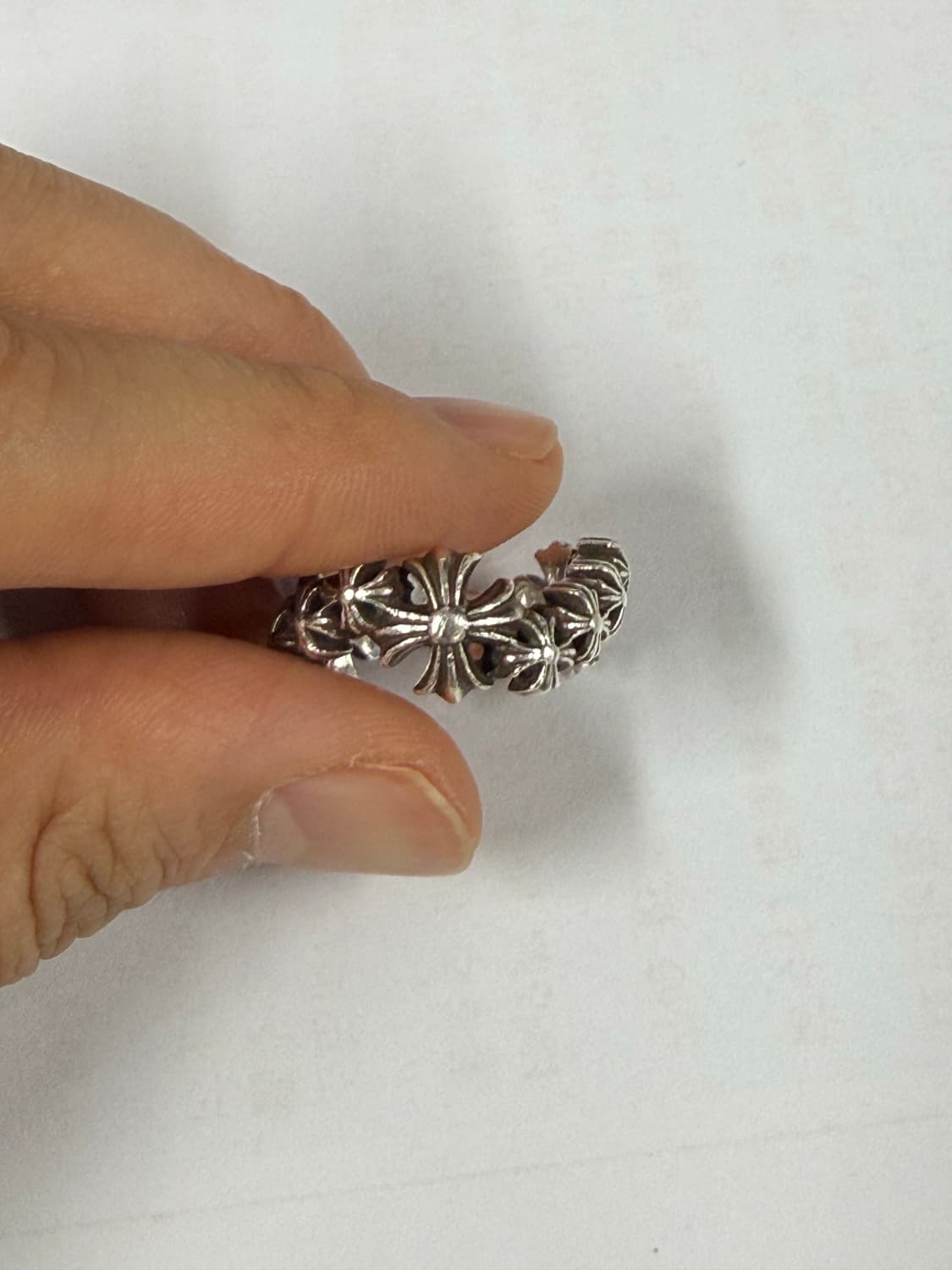 크롬하츠 플러스 웨이브링 정품 상품이미지3